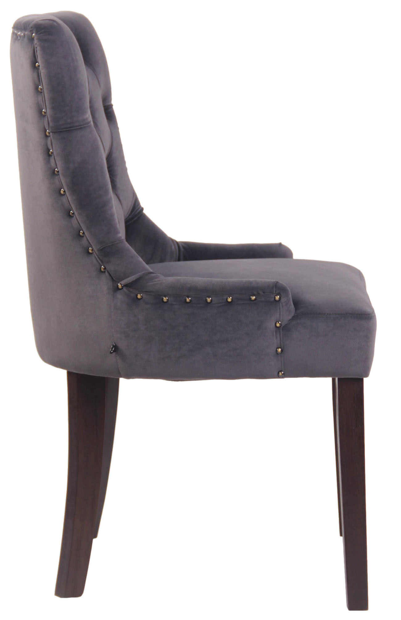 Silla De Comedor Aberdeen En Terciopelo