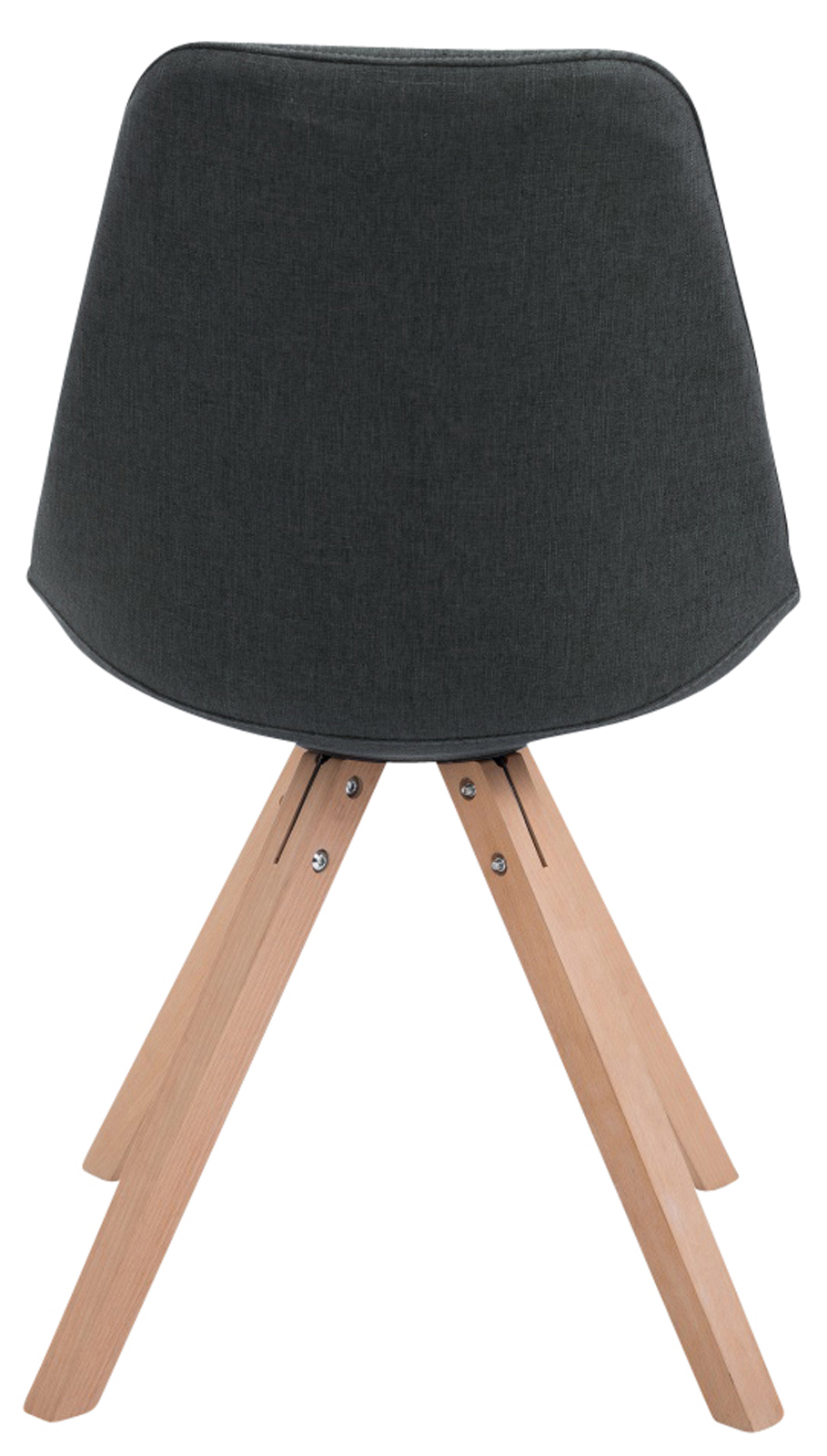 Pack de 4 sillas de comedor Toulouse Square en tela