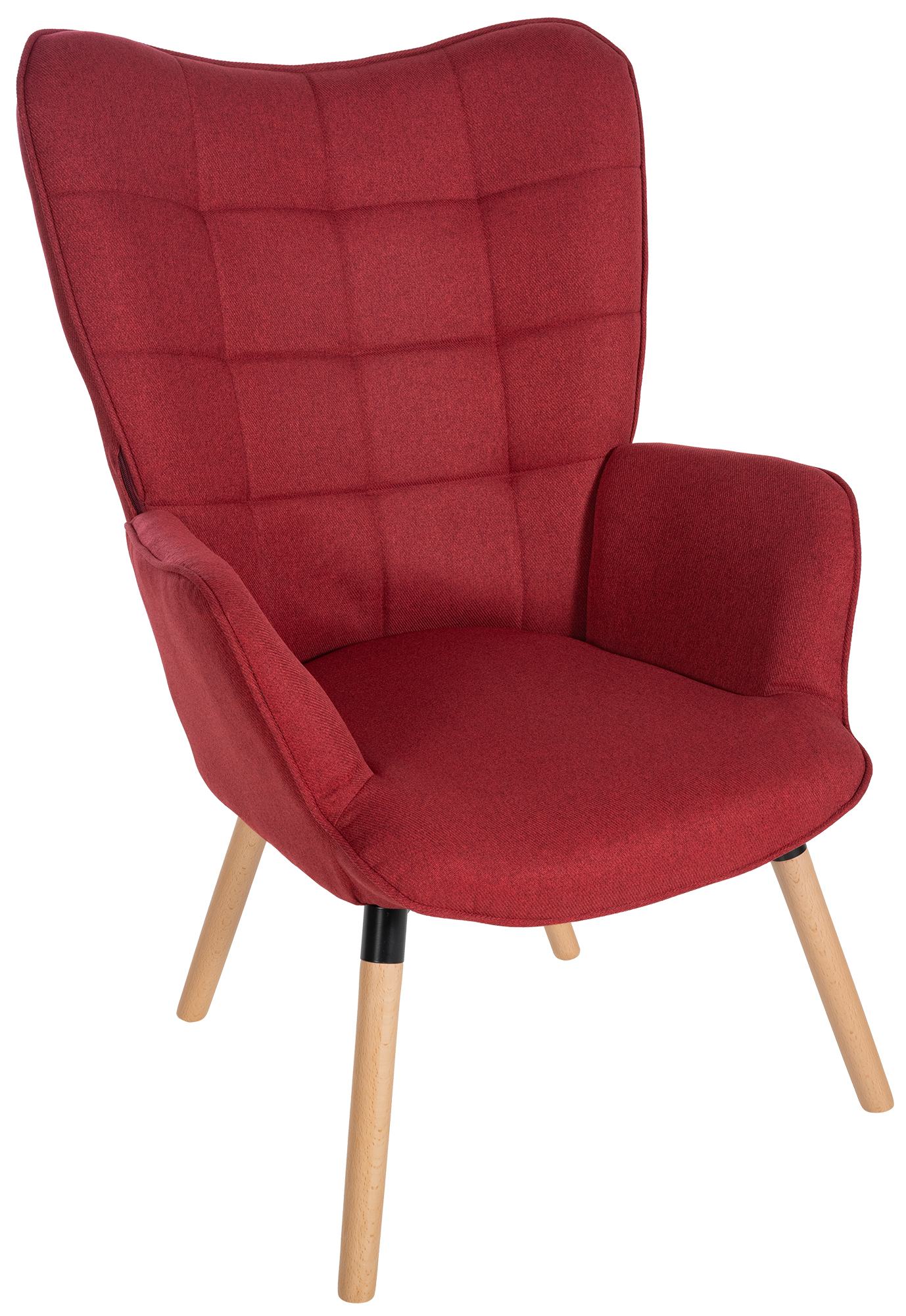 Sillón Garding tapizado en tela