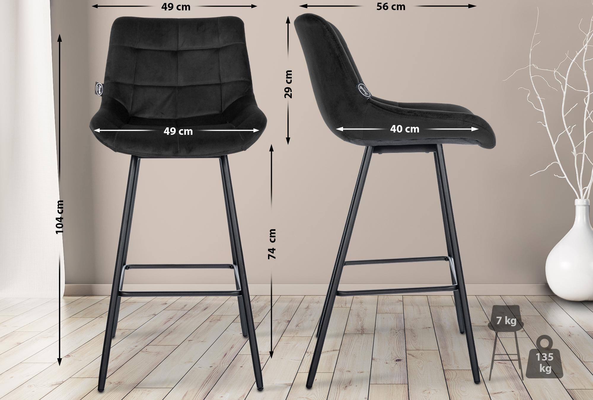 Taburete de bar Weston