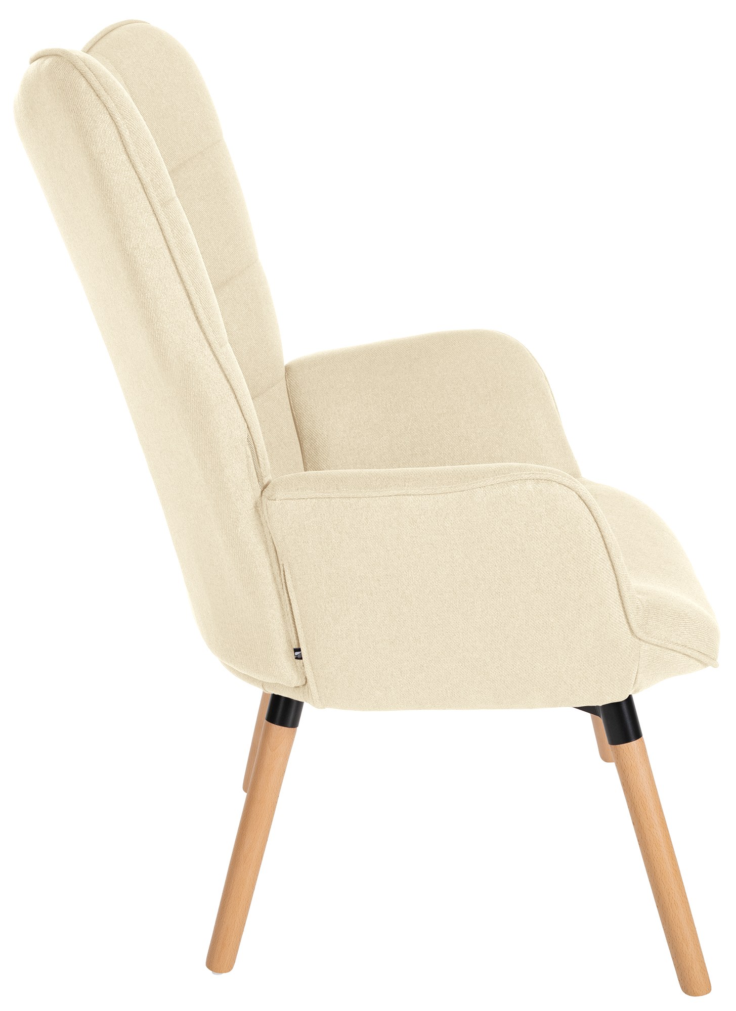 Sillón Garding tapizado en tela