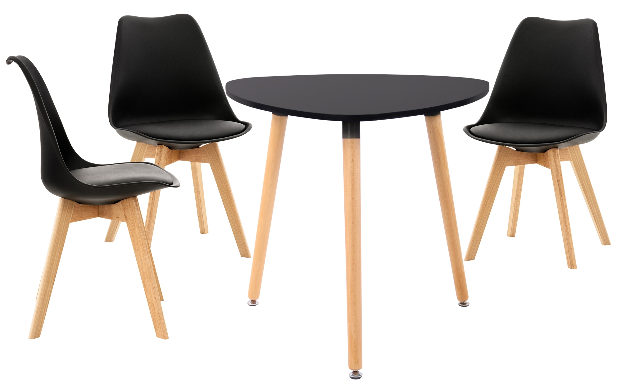 Set de mesa y 3 sillas Libanera para el comedor