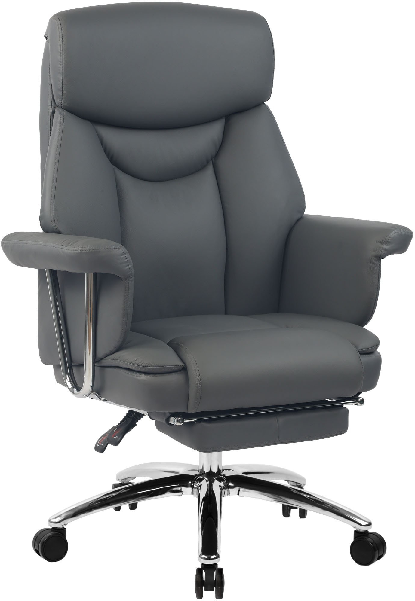 Silla de Oficina Dahra Cuero Auténtico