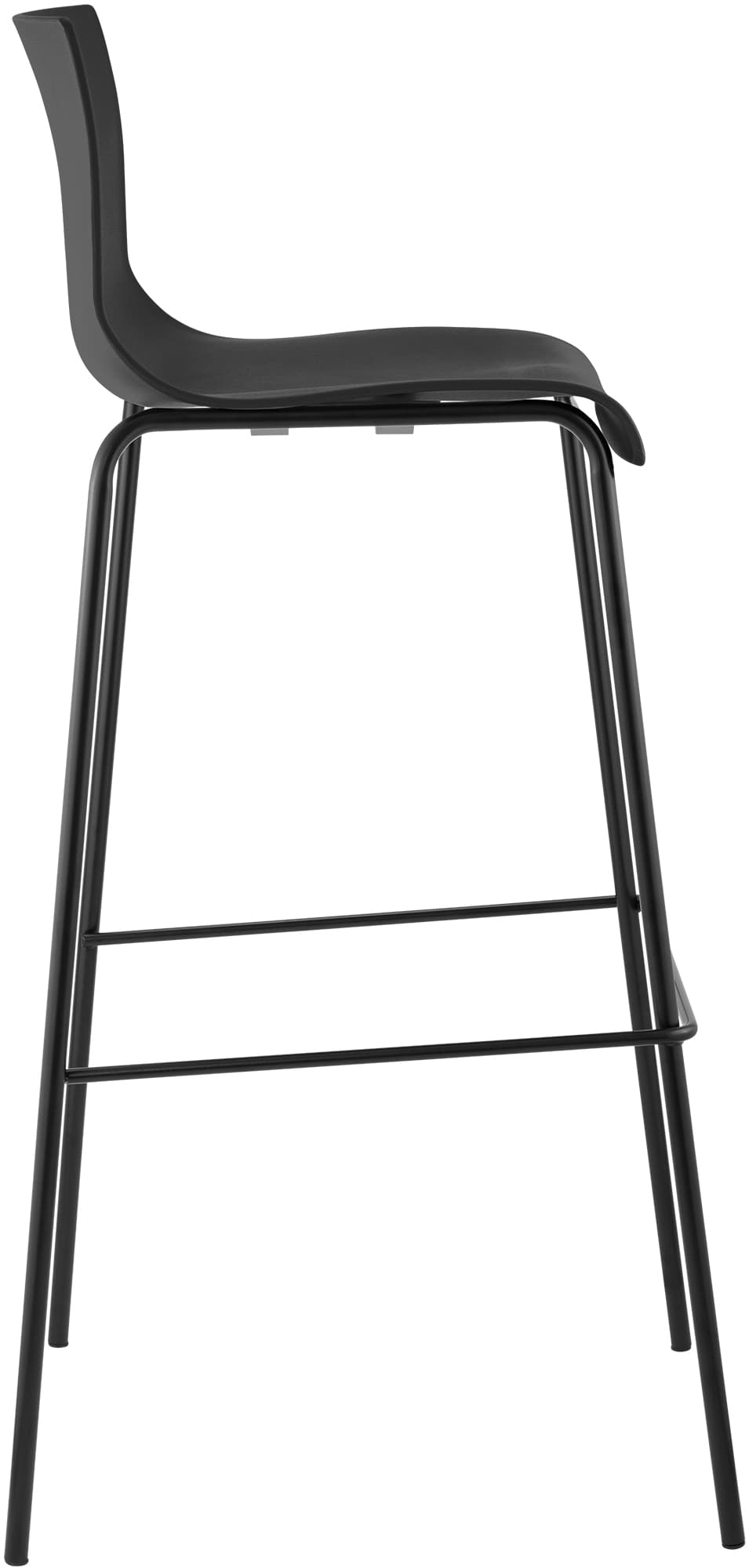 Pack de 2 Taburetes de Bar Hover de Plástico