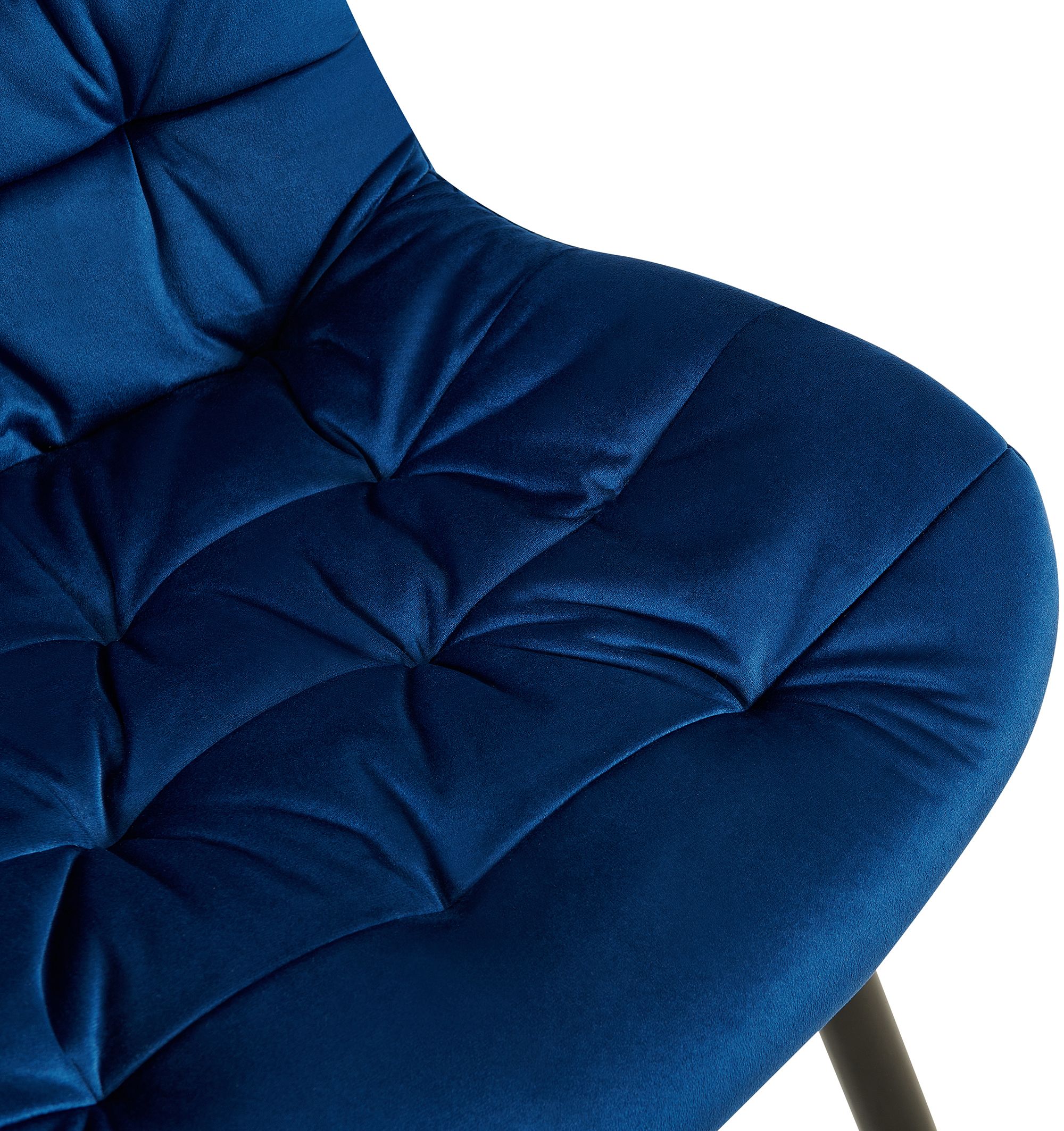 Silla de comedor de terciopelo Rossford
