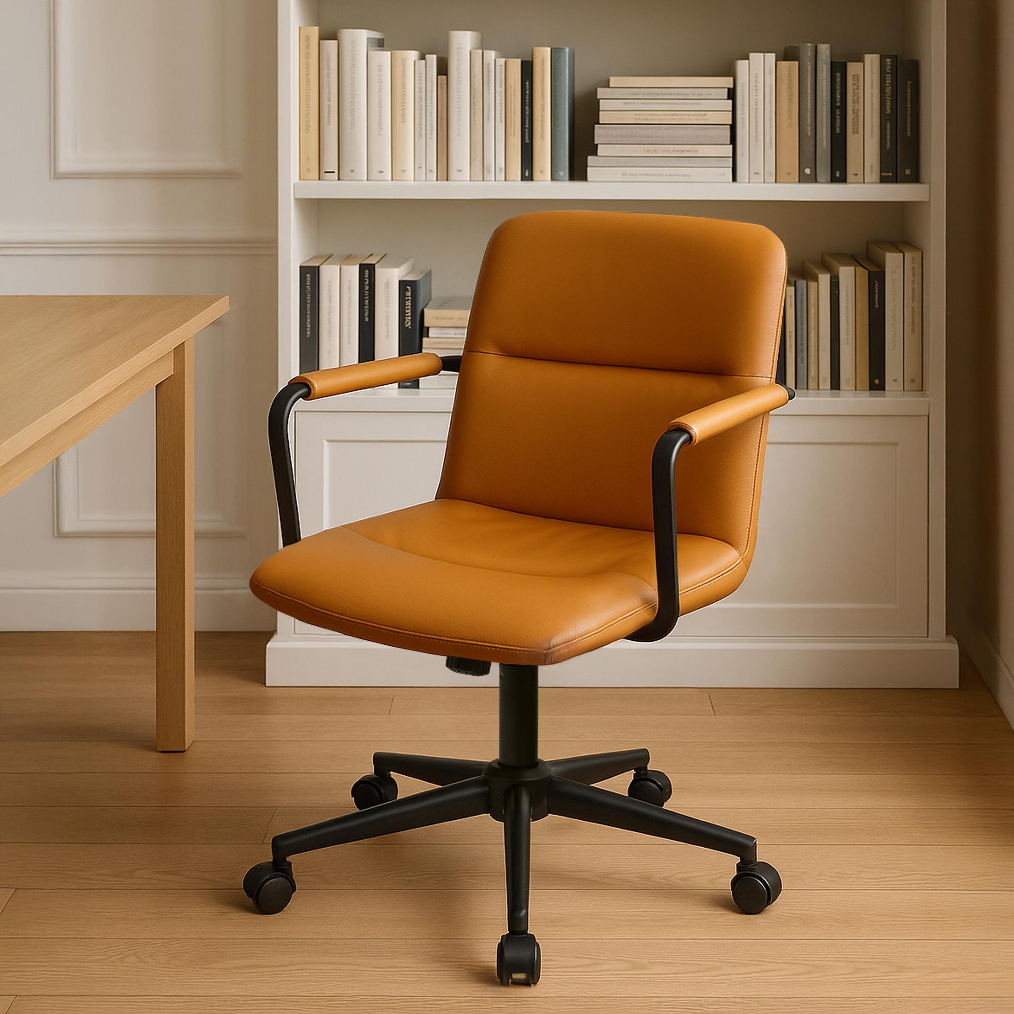 Silla de Oficina Hilda Cuero Auténtico