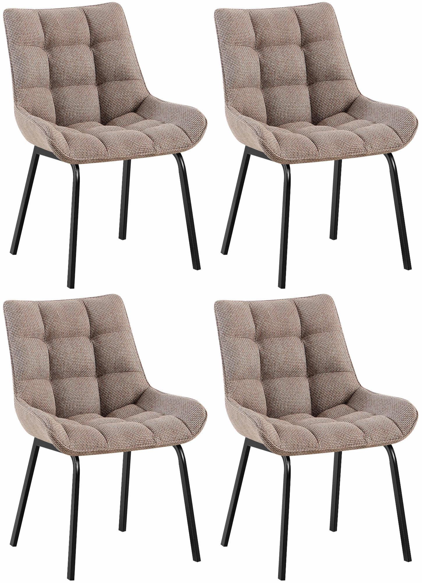 Set De 4 Sillas De Comedor Saranda