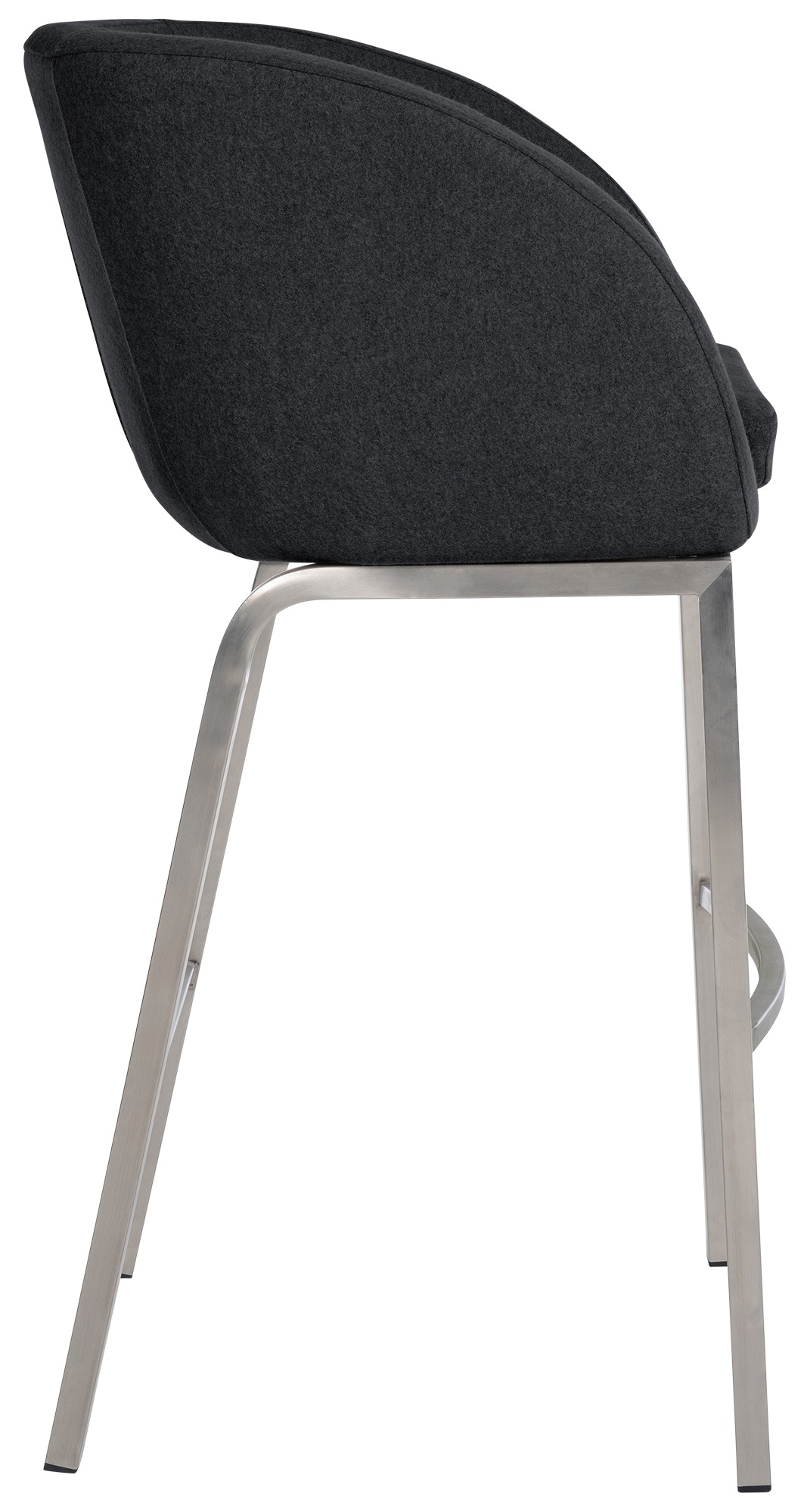 Taburete de bar Rockhill de fieltro