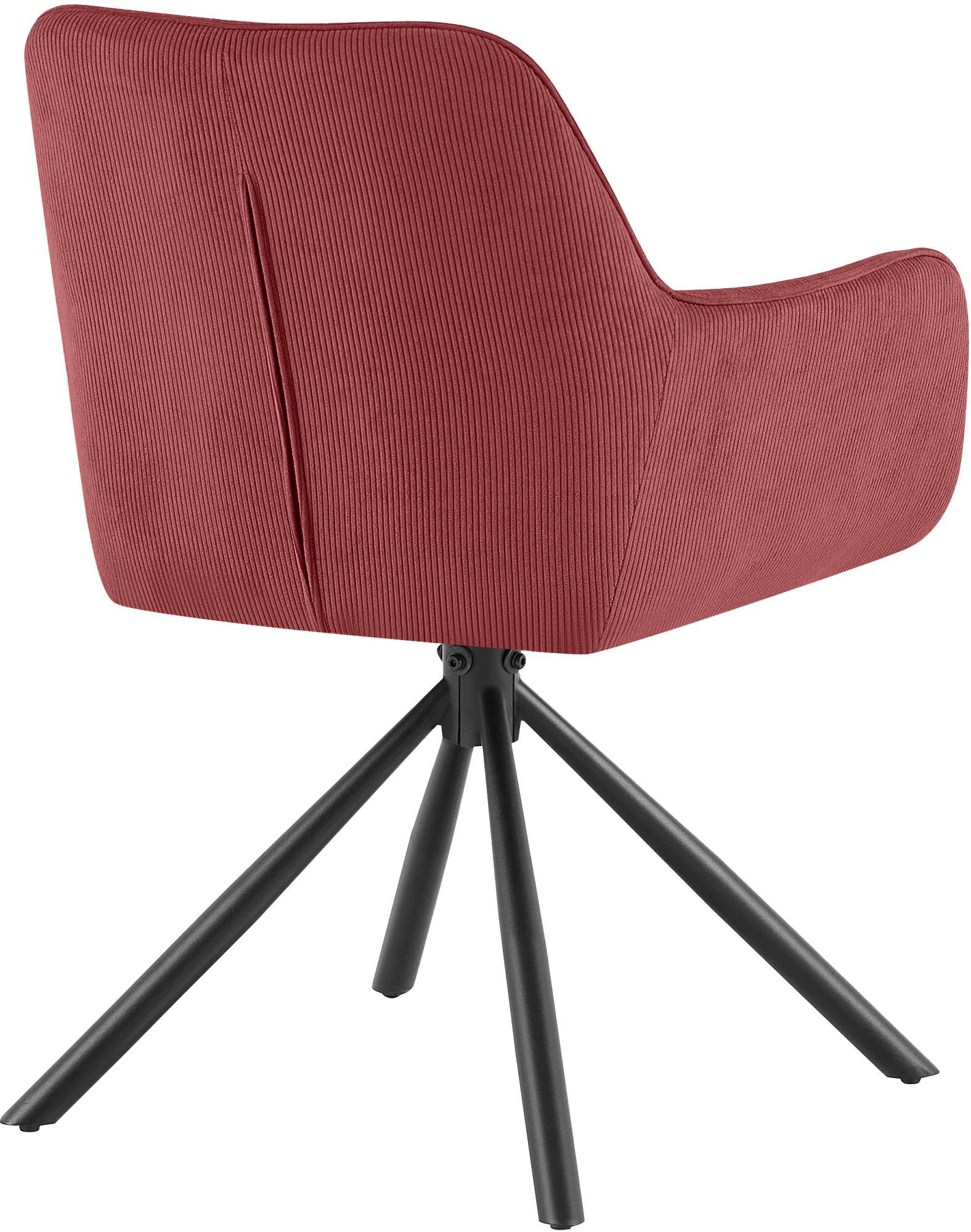Silla de comedor Tipton de pana