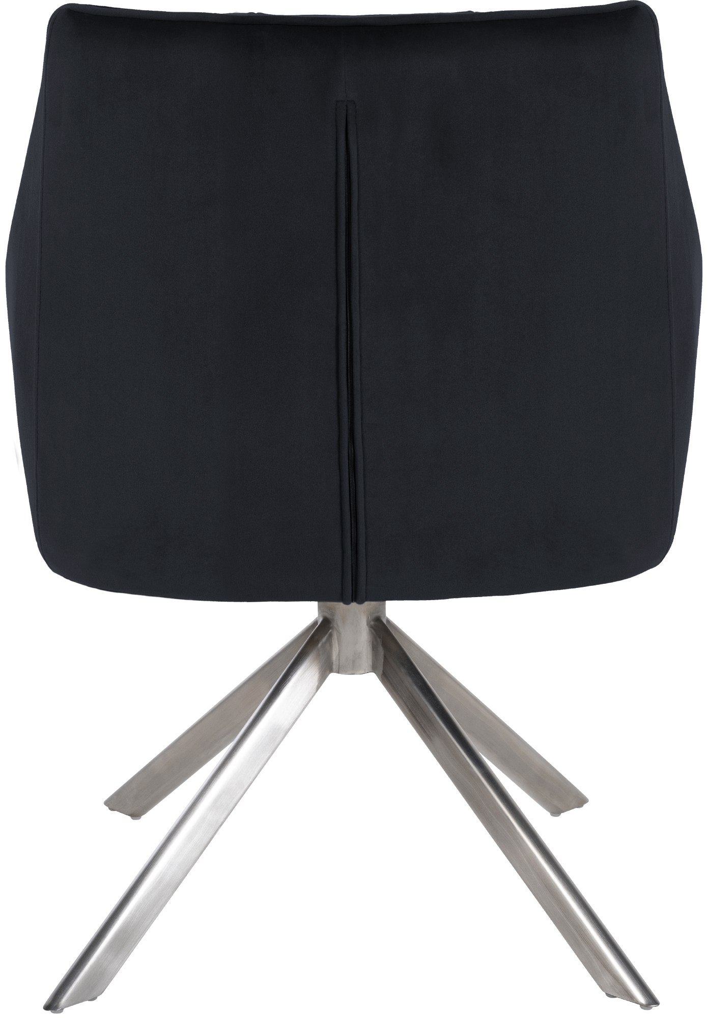 Silla de comedor Swing en terciopelo