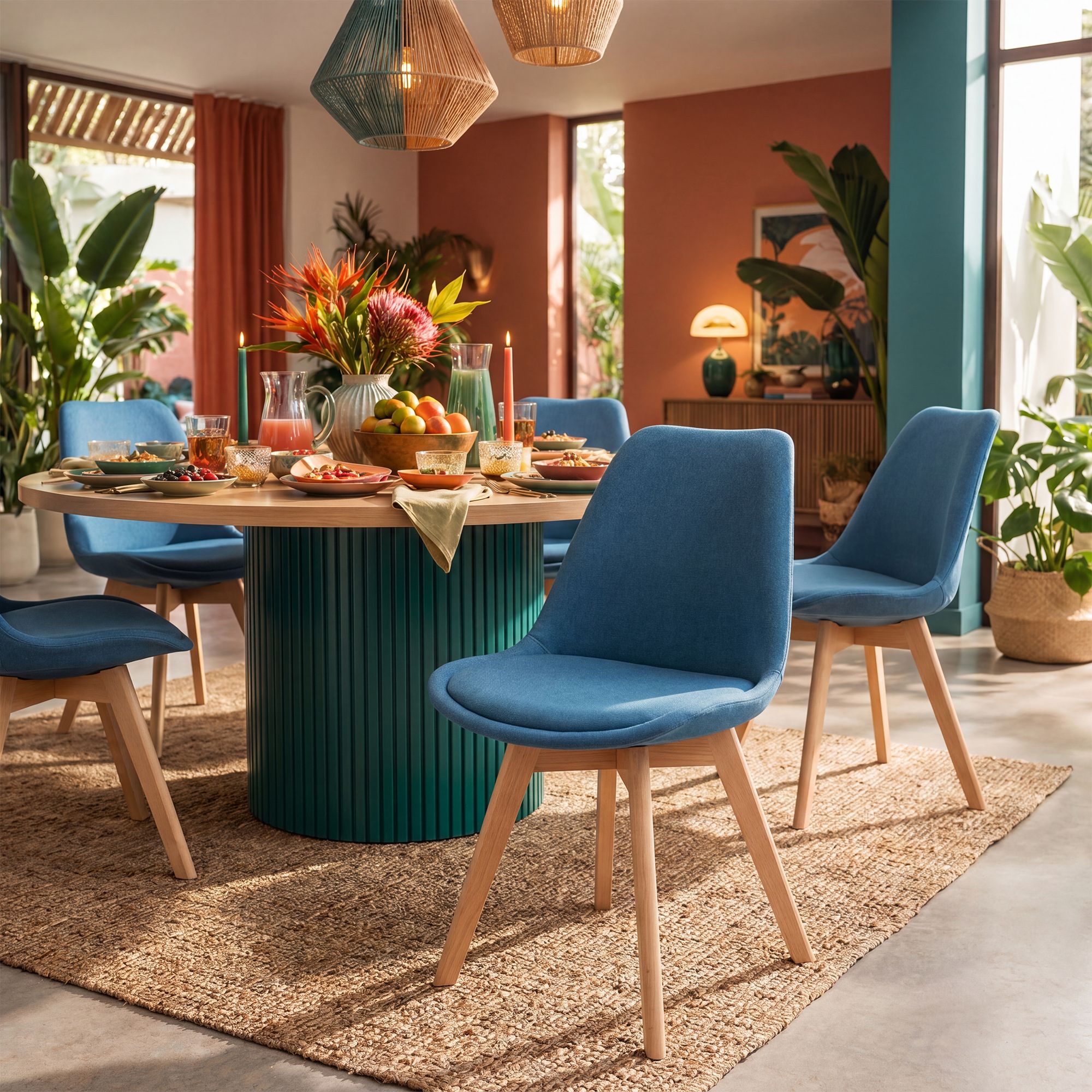 Silla de comedor Linares elegante, cómoda y fácil de limpiar Ideal para tu hogar
