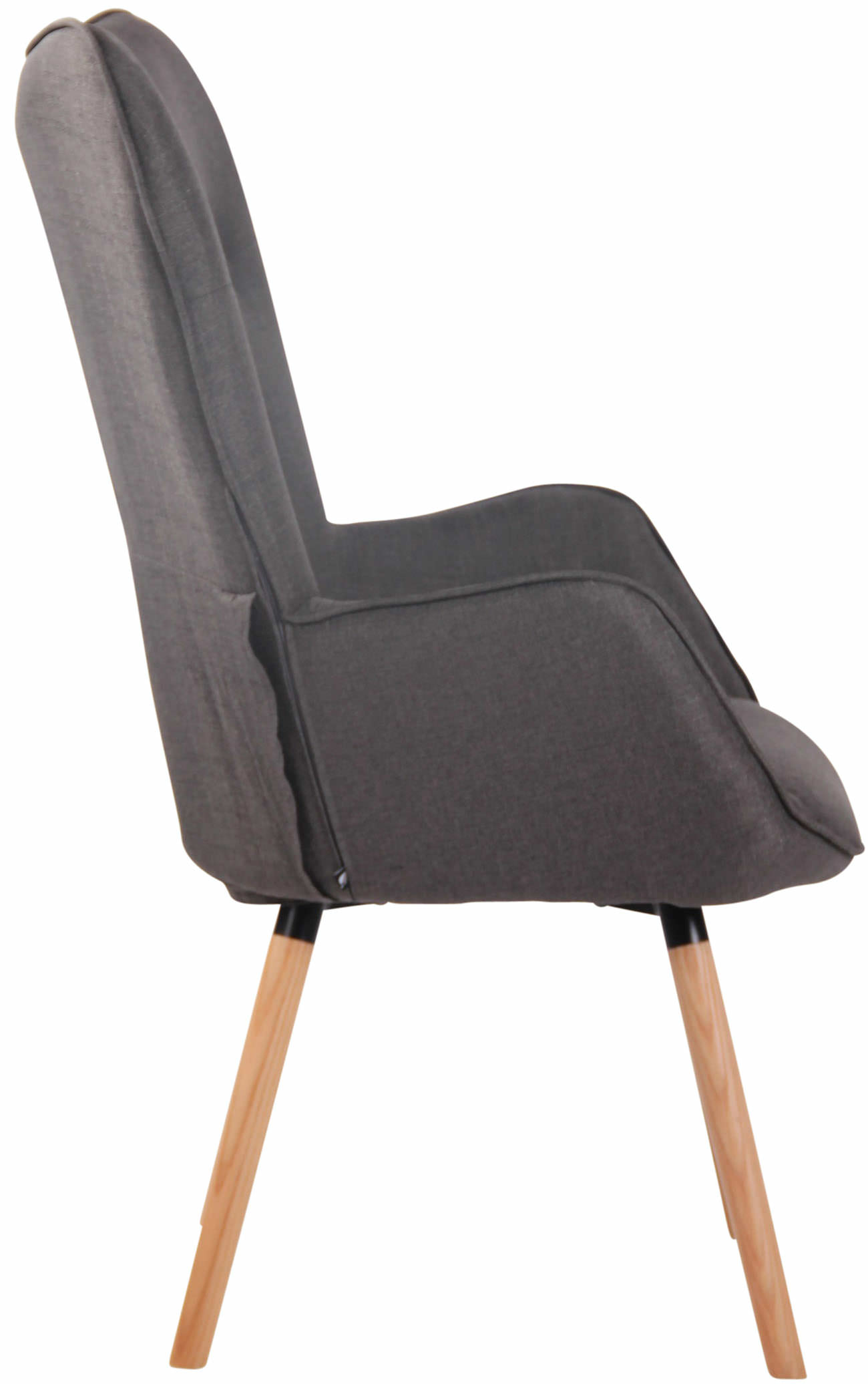 Sillón Nórdico Ashford Tapizado En Tela