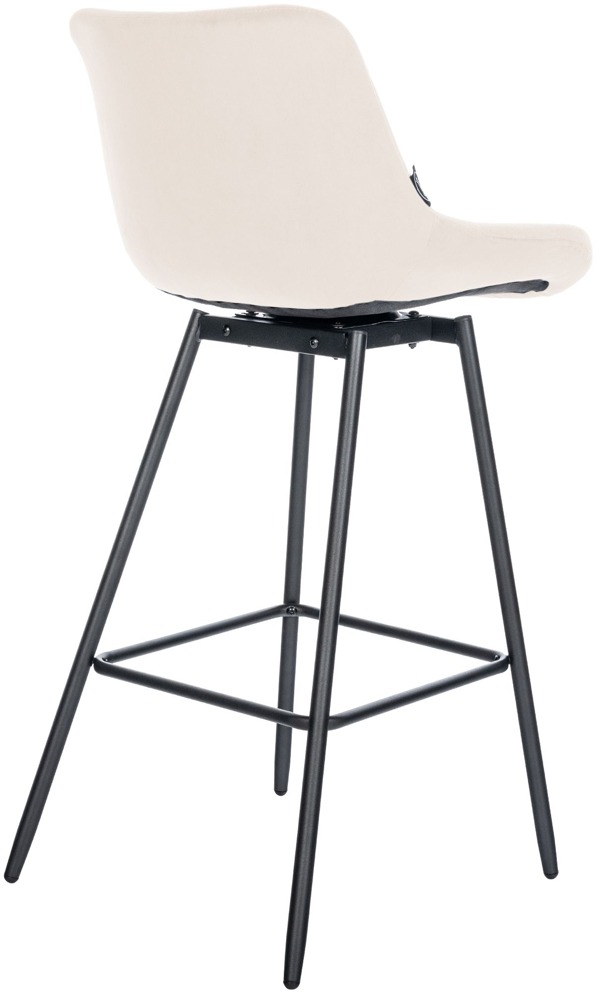 Juego de 4 taburetes de bar Weston giratorios