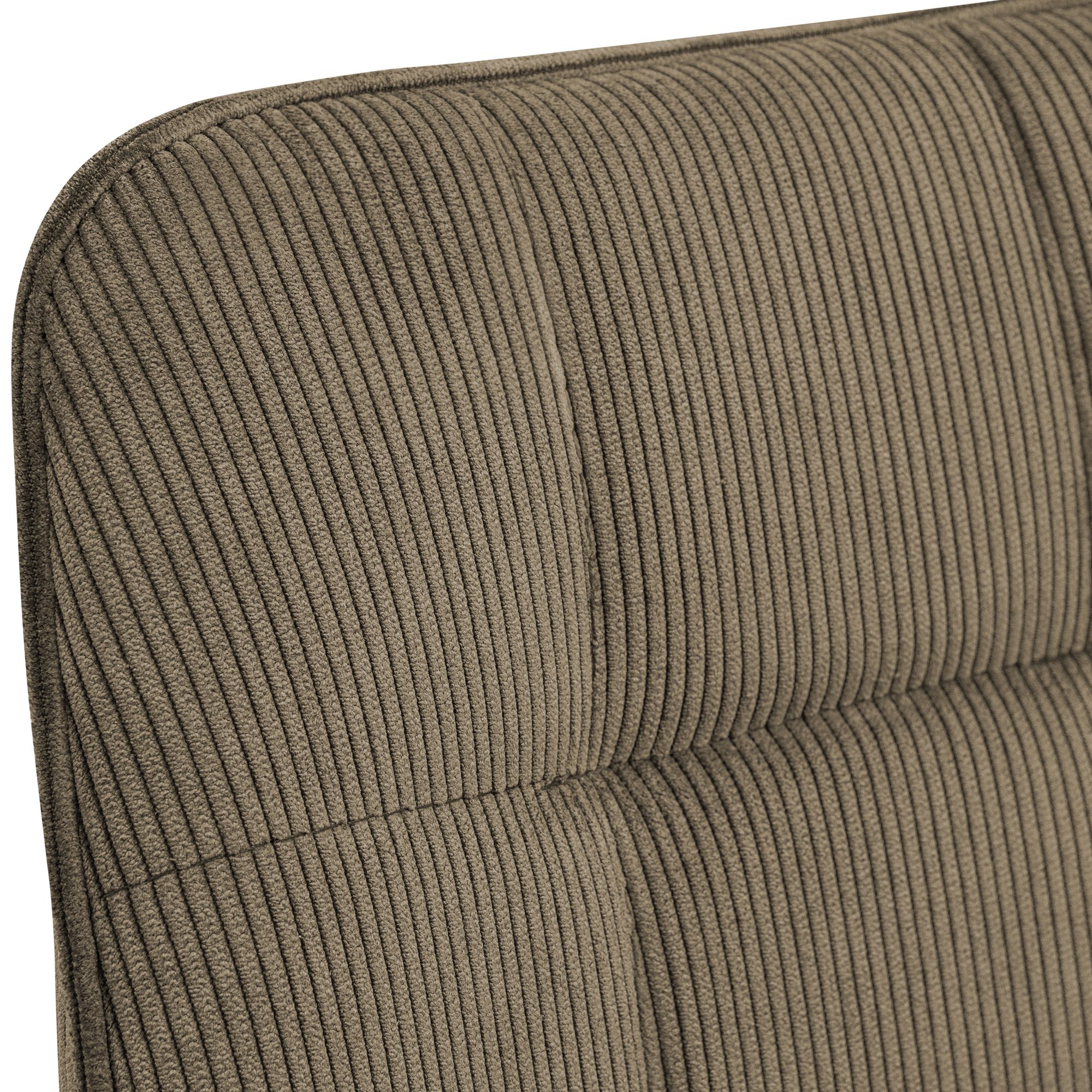 Silla de comedor Brook de pana