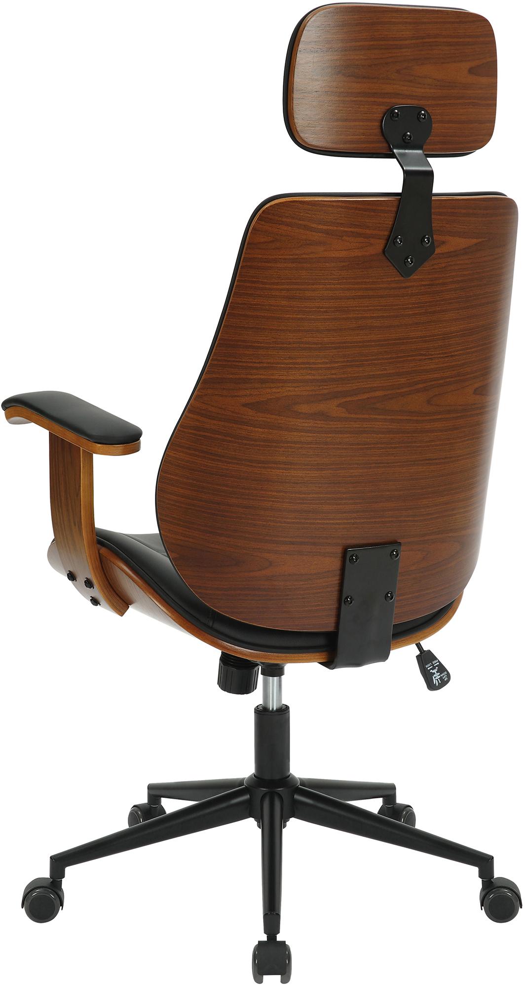 Silla de oficina Lugo en piel sintética