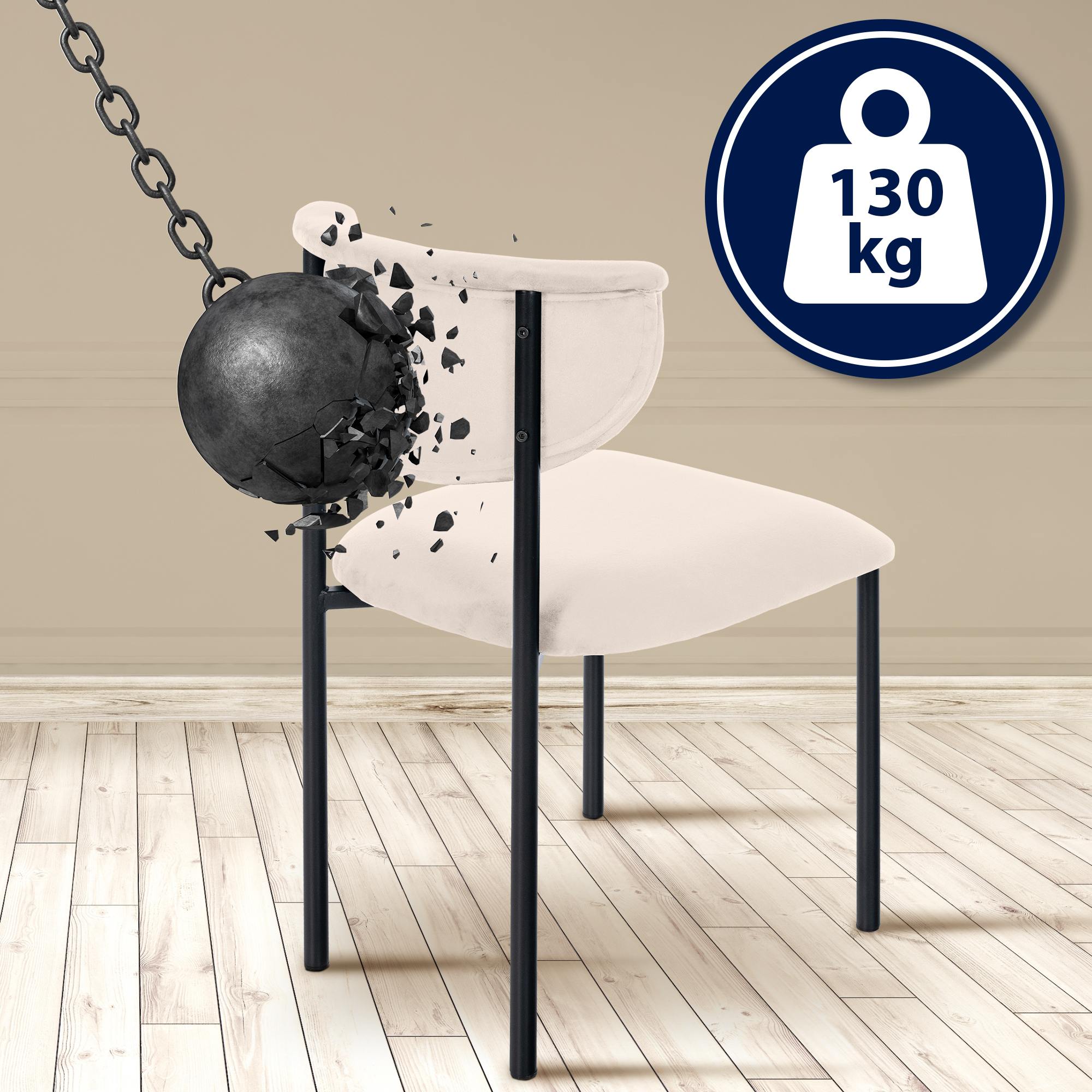 Silla de Comedor Gambell Terciopelo
