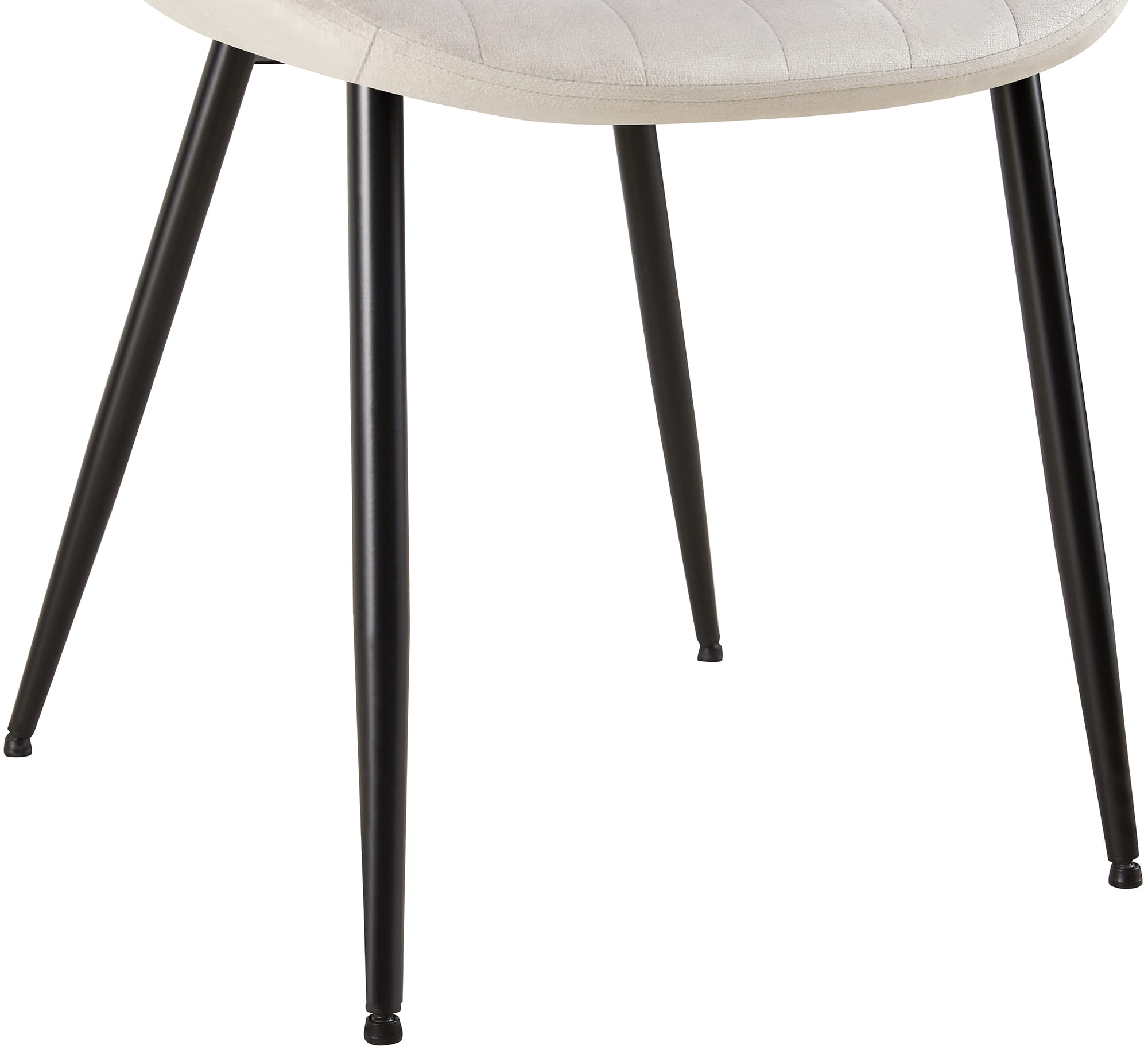 Silla de comedor Rahden en terciopelo