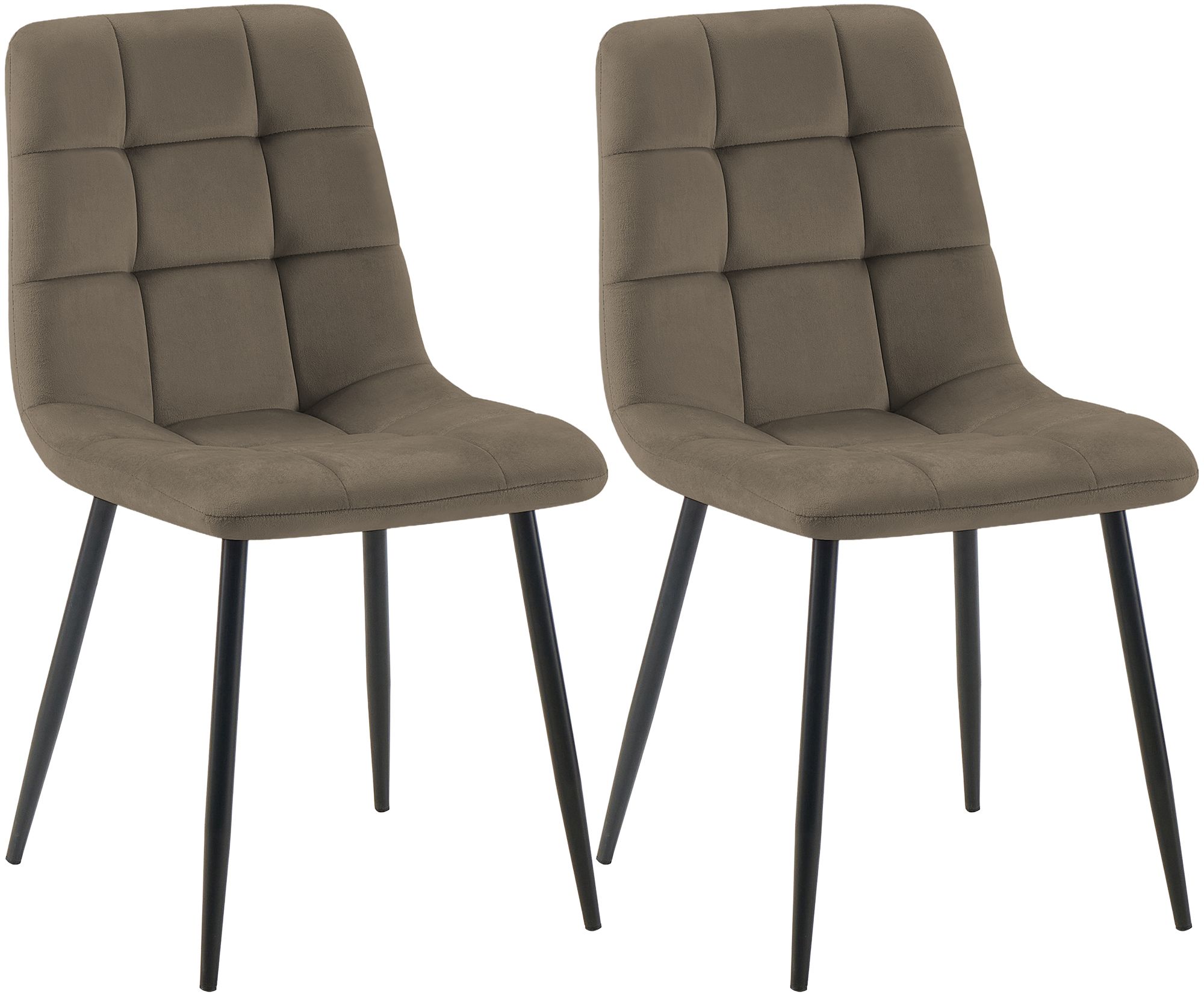 Set de 2 sillas de comedor Tilde