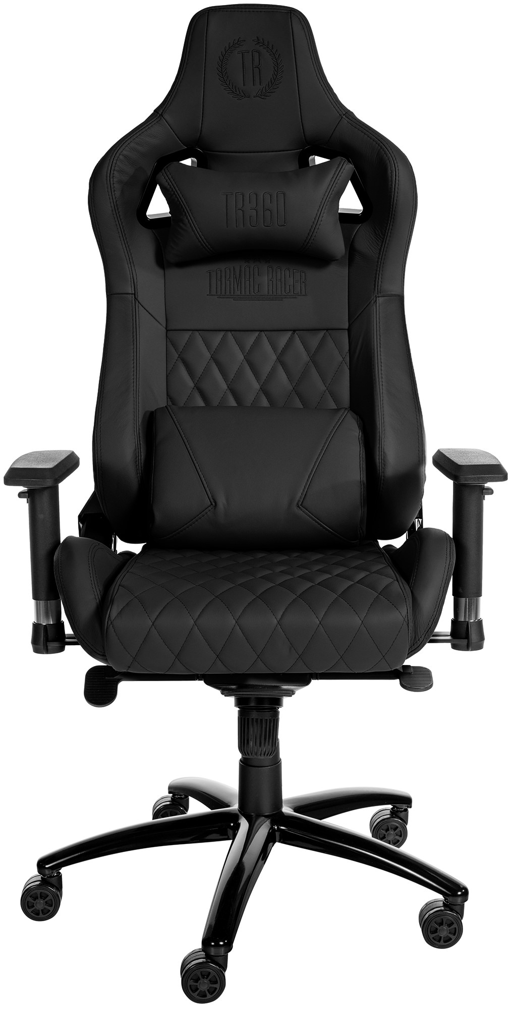 Silla de oficina Keren de cuero genuino