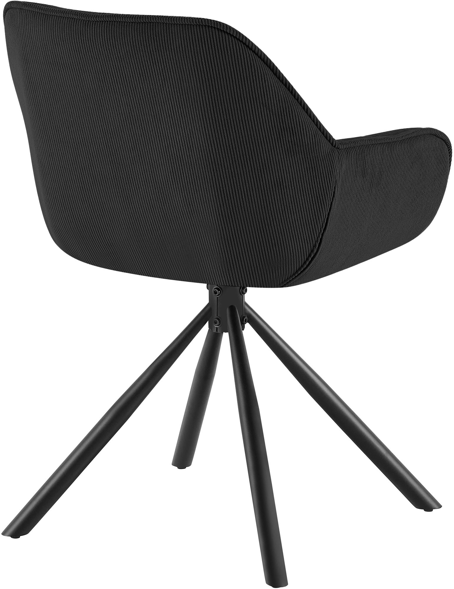 Silla de comedor Rimio de pana