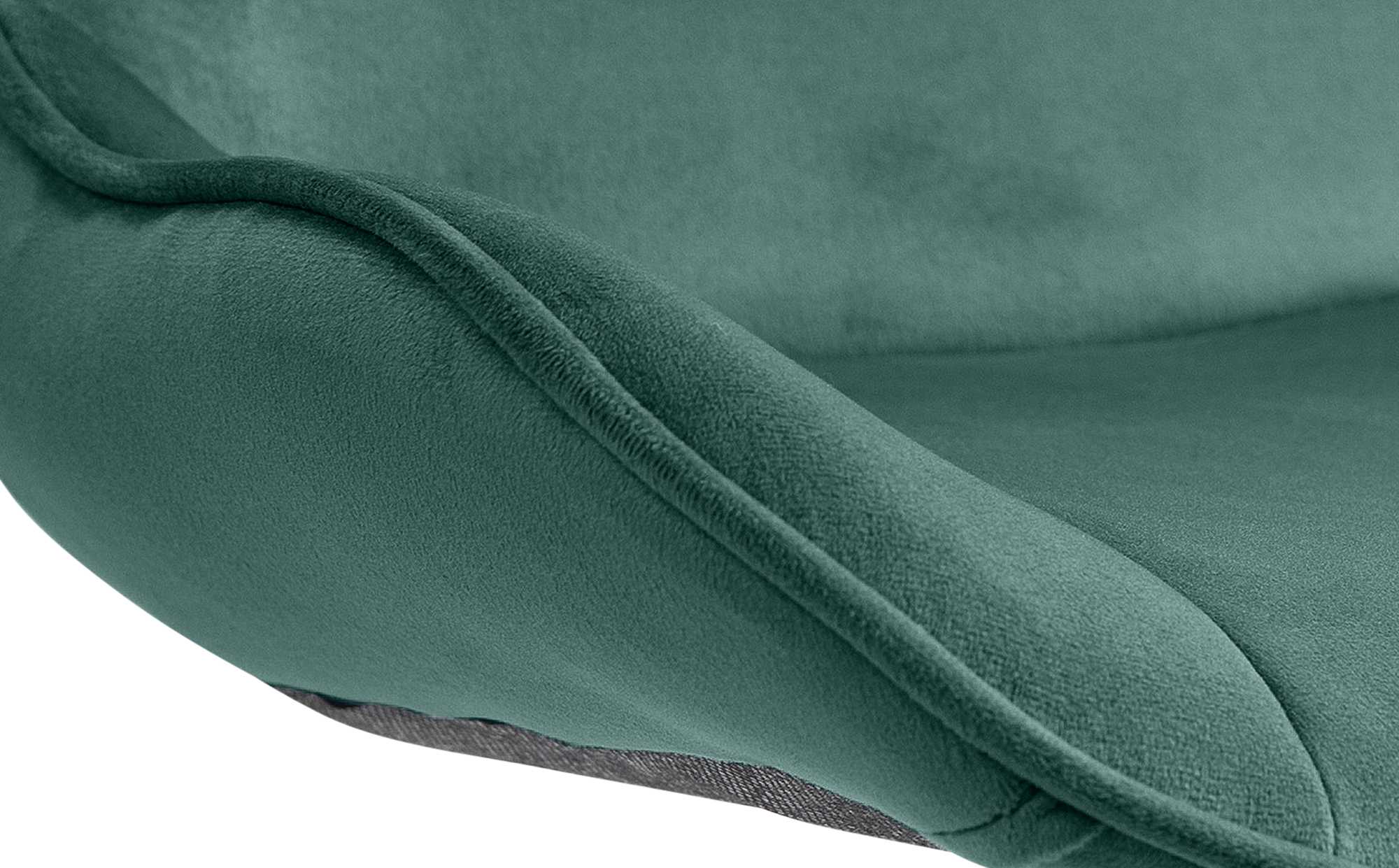 Taburete de bar Vonore en terciopelo