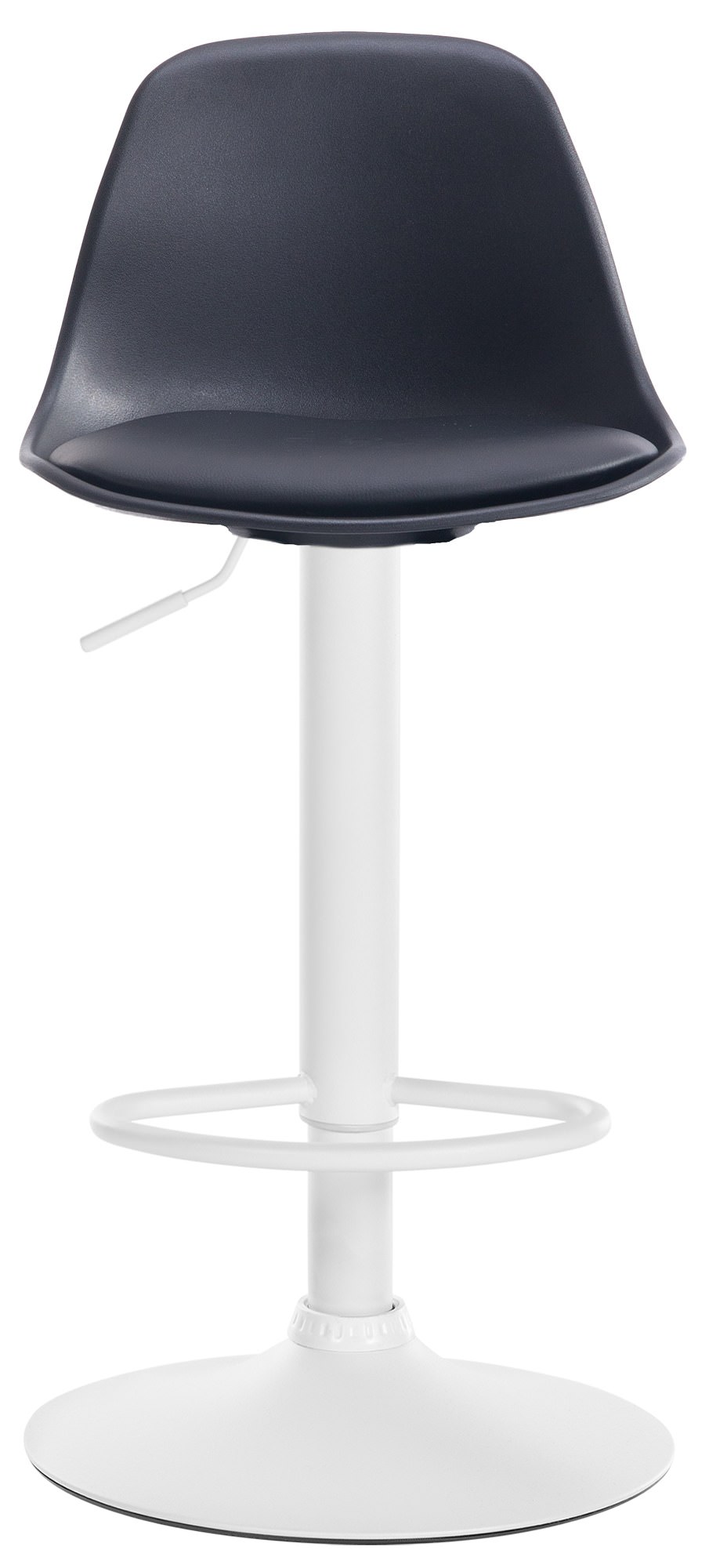 Taburete Kiel Estructura de Plástico & Asiento de Polipiel