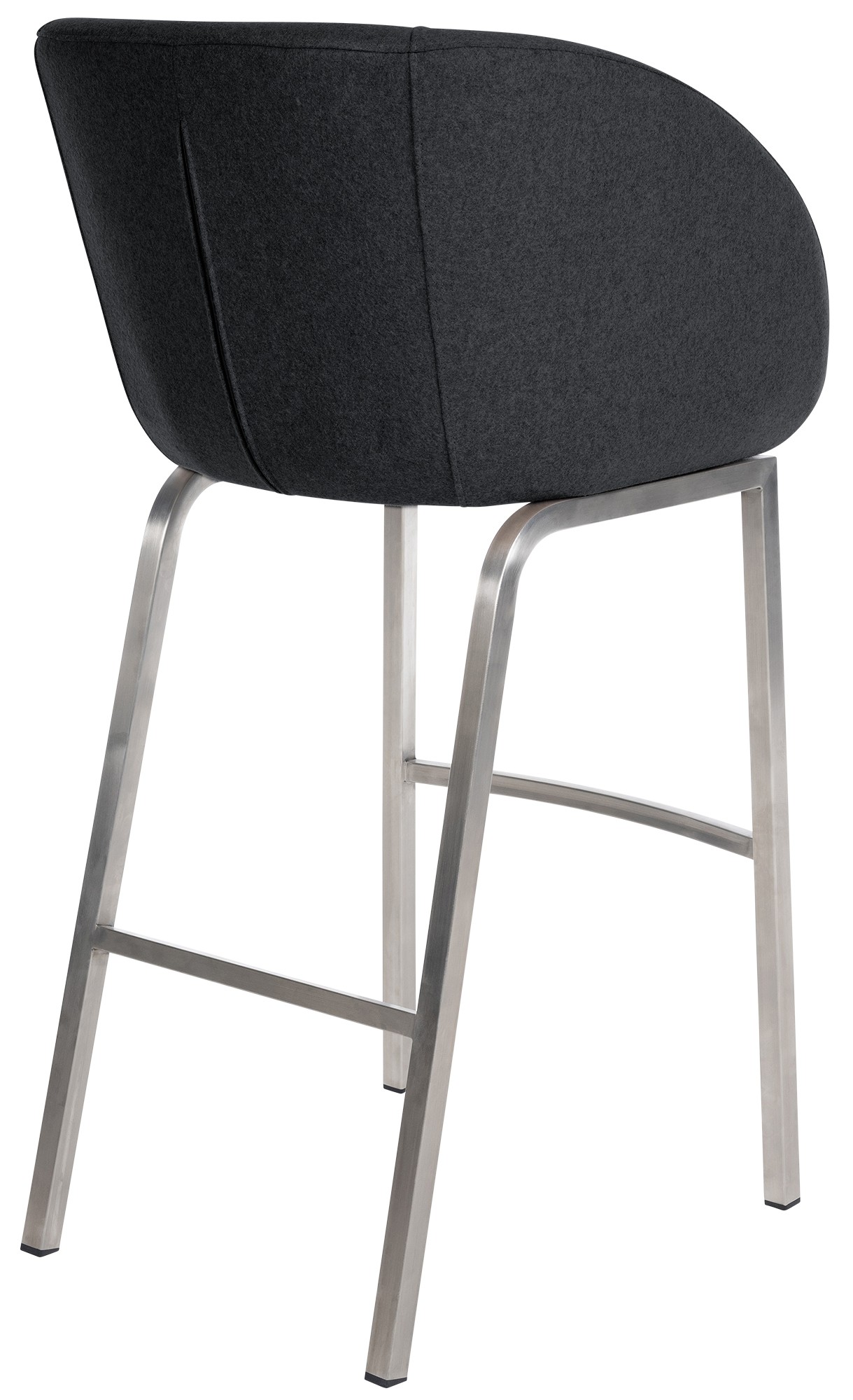 Taburete de bar Rockhill de fieltro