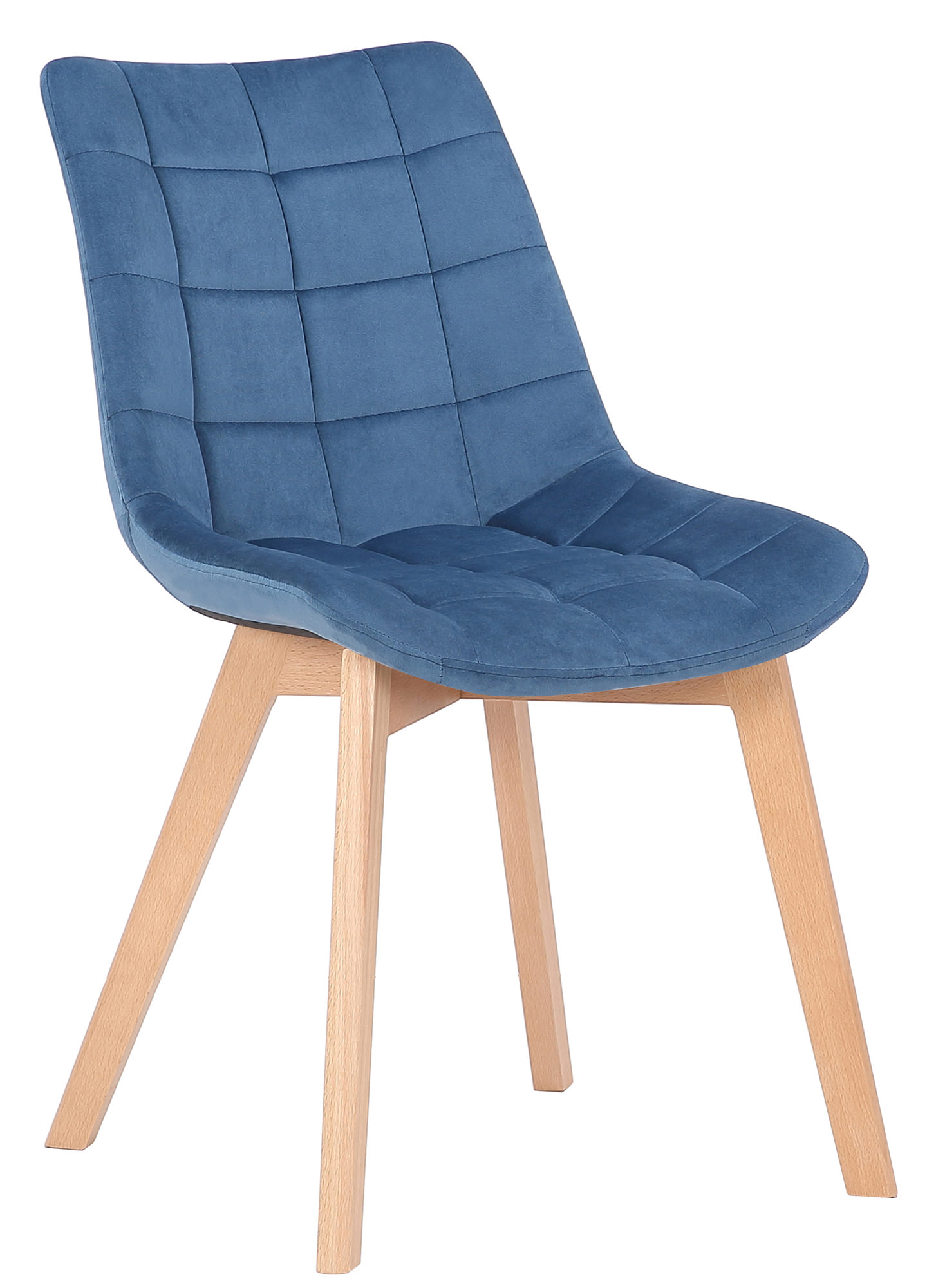 Set de 2 Sillas de comedor Passaic en terciopelo