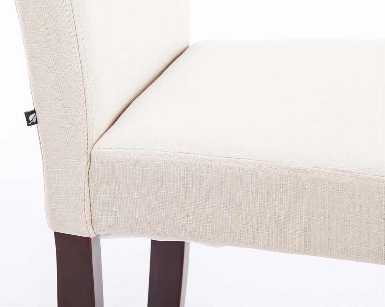 Juego de 2 sillas de comedor Ina de tela