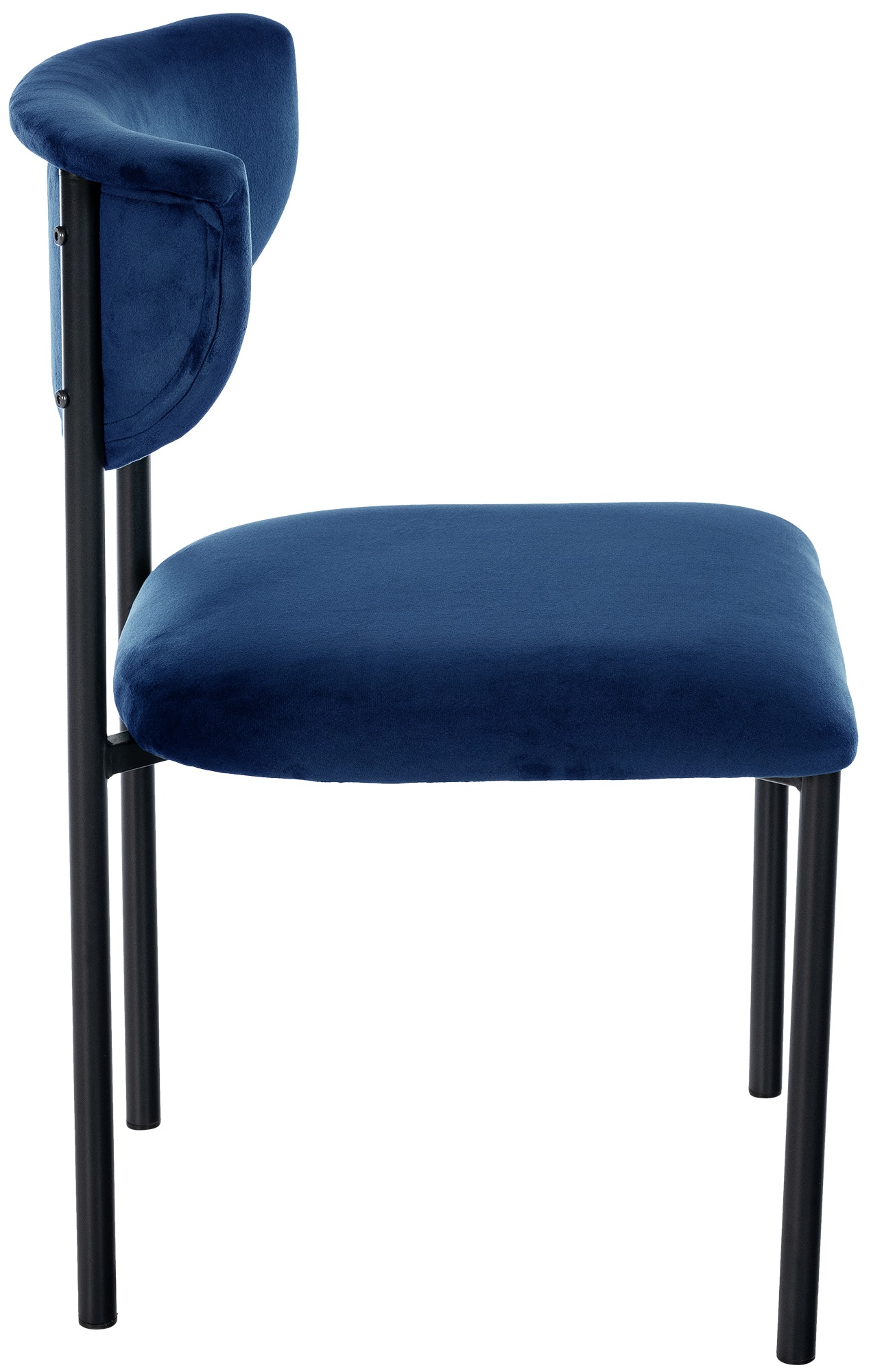 Juego de 2 sillas de comedor Gambell terciopelo
