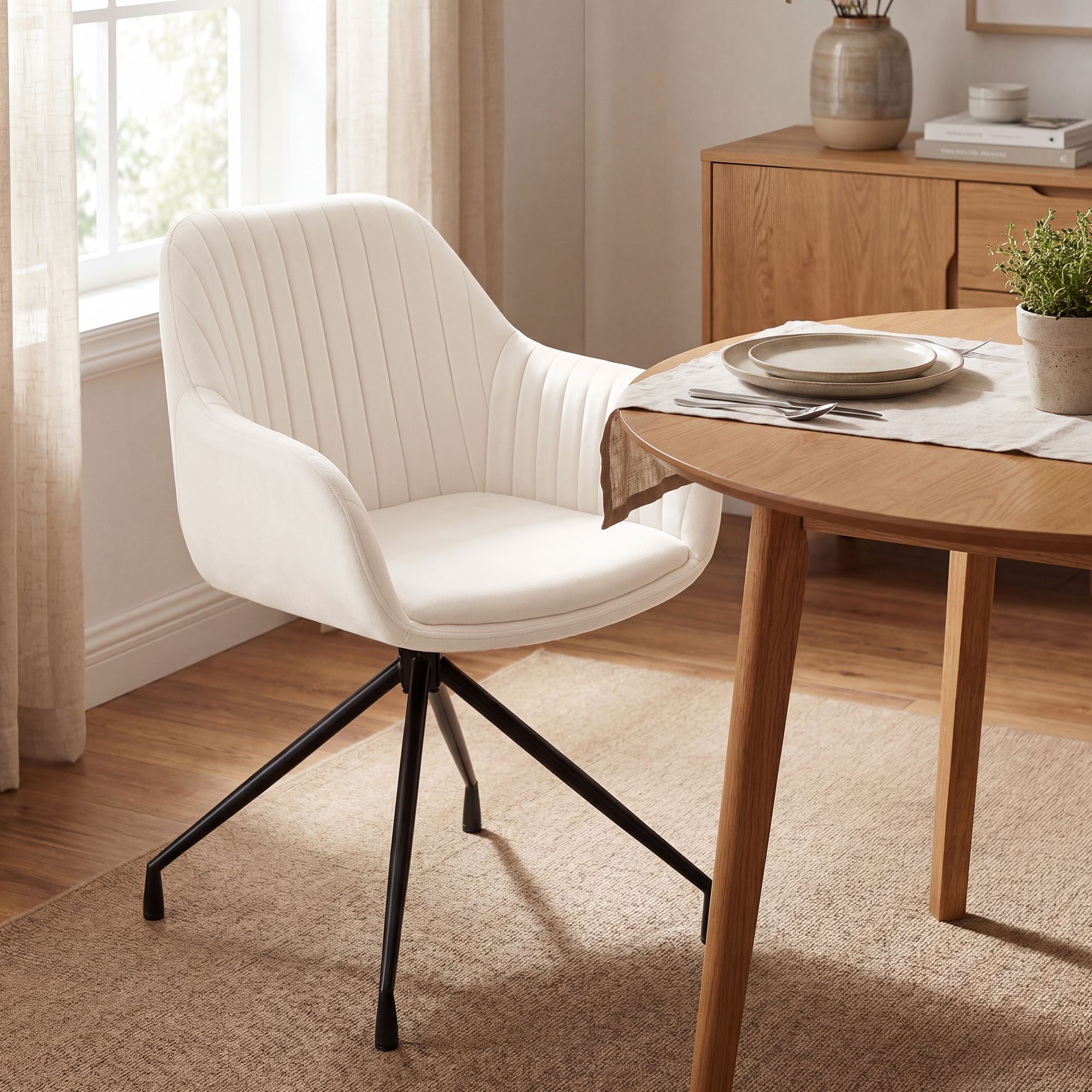 Set de 2 Sillas de Comedor Welby