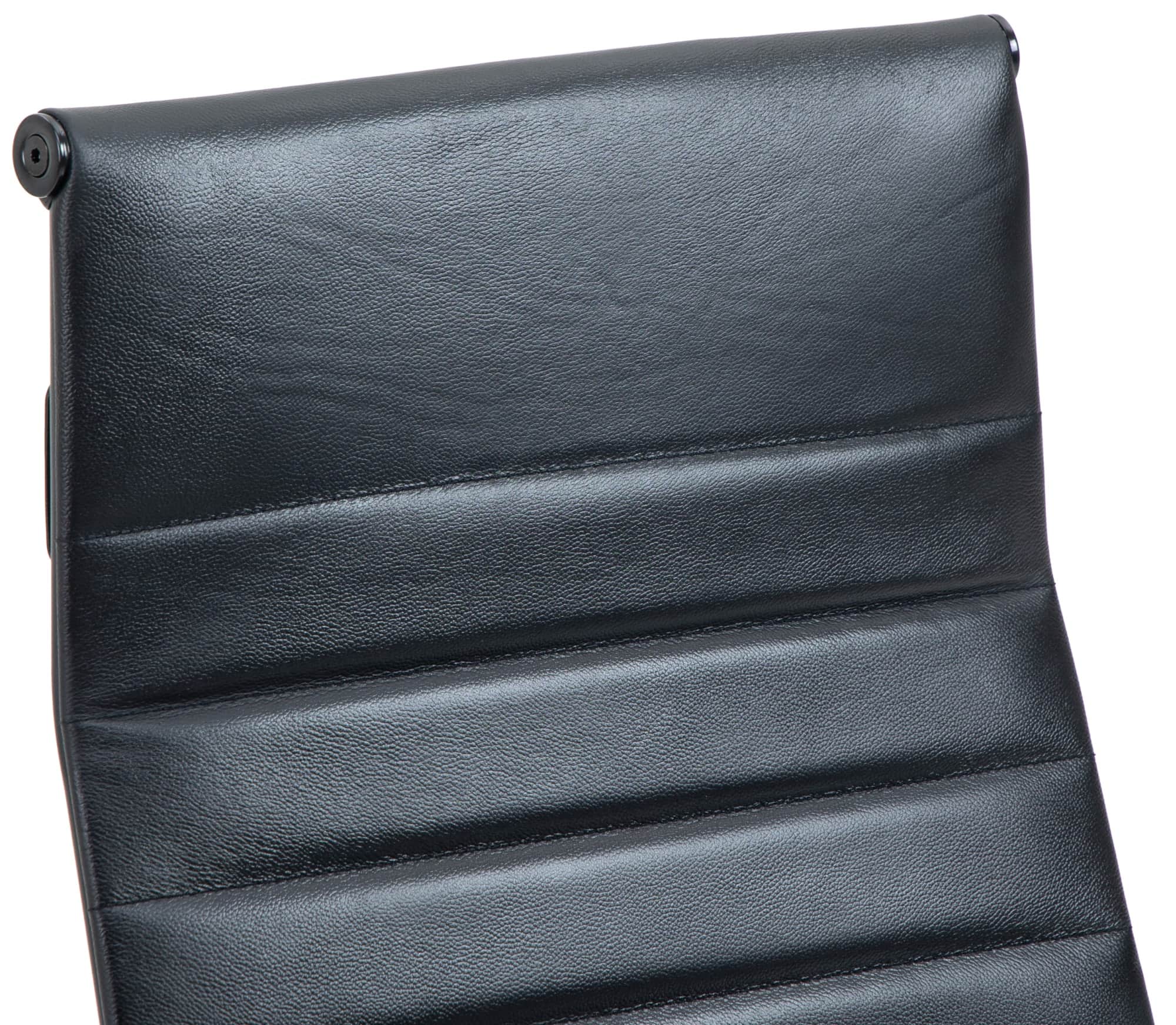 Silla de oficina Kolumbus de cuero auténtico