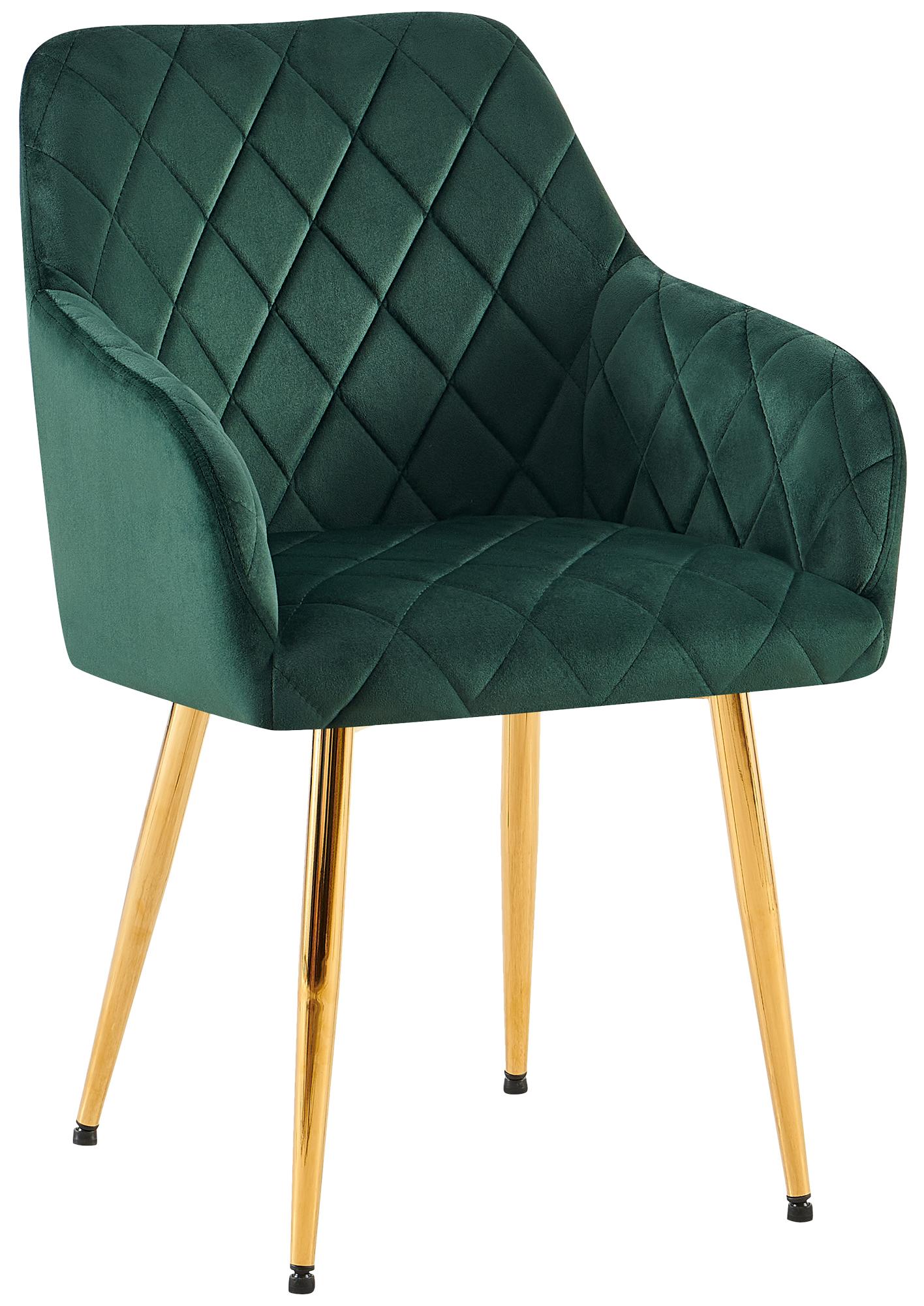 Silla de comedor Monett terciopelo