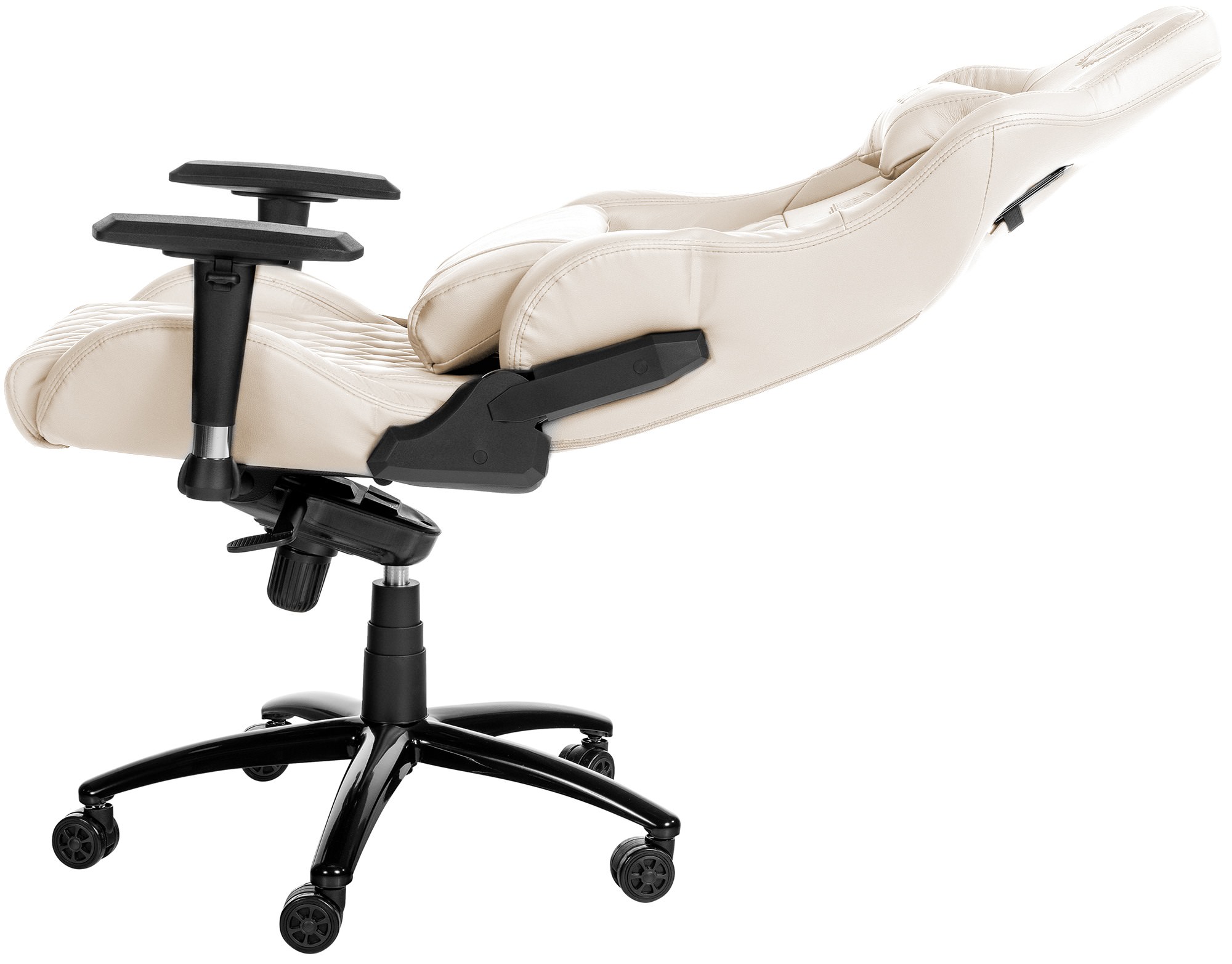 Silla de oficina Keren de cuero genuino
