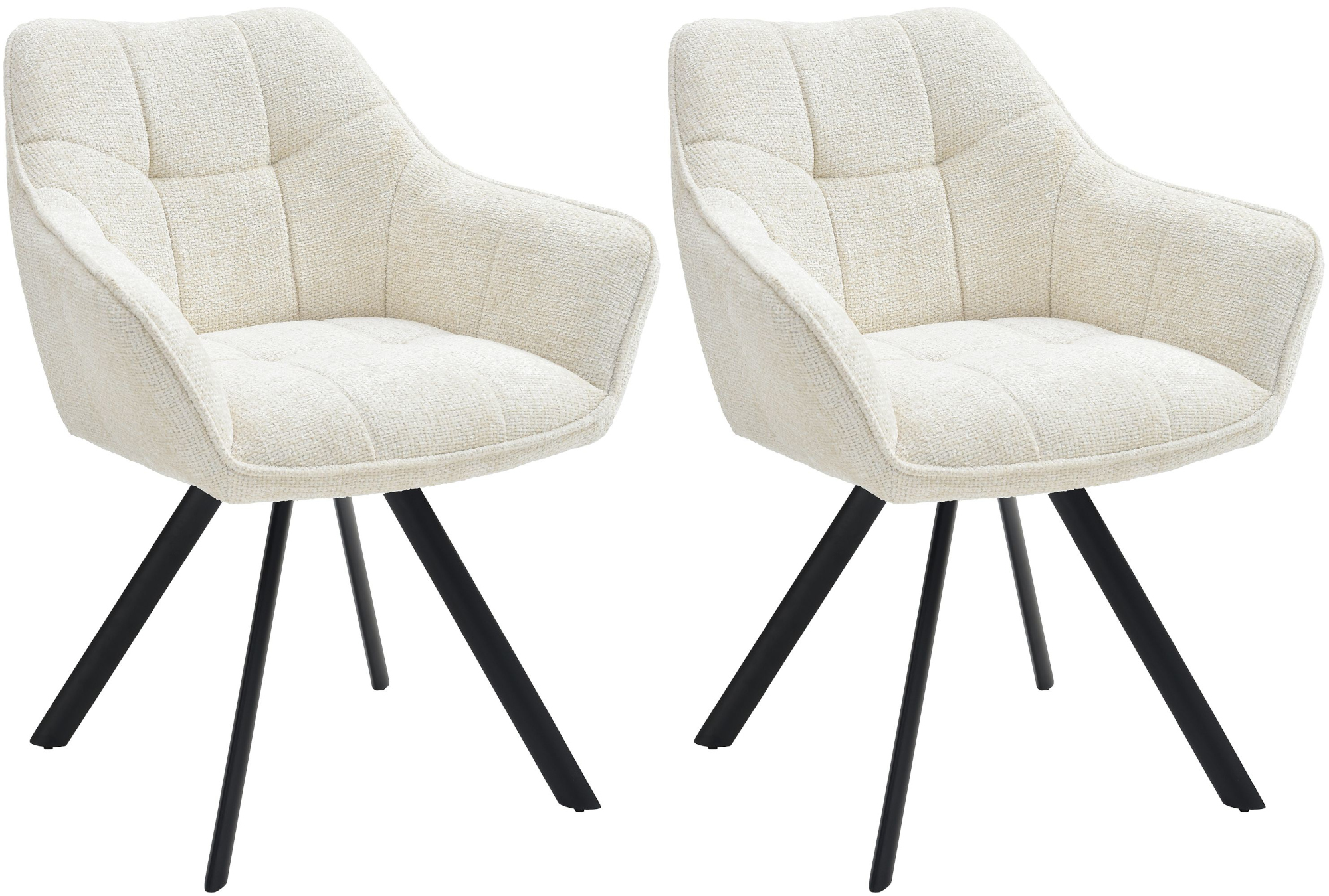 Juego de 2 sillas de comedor Scott