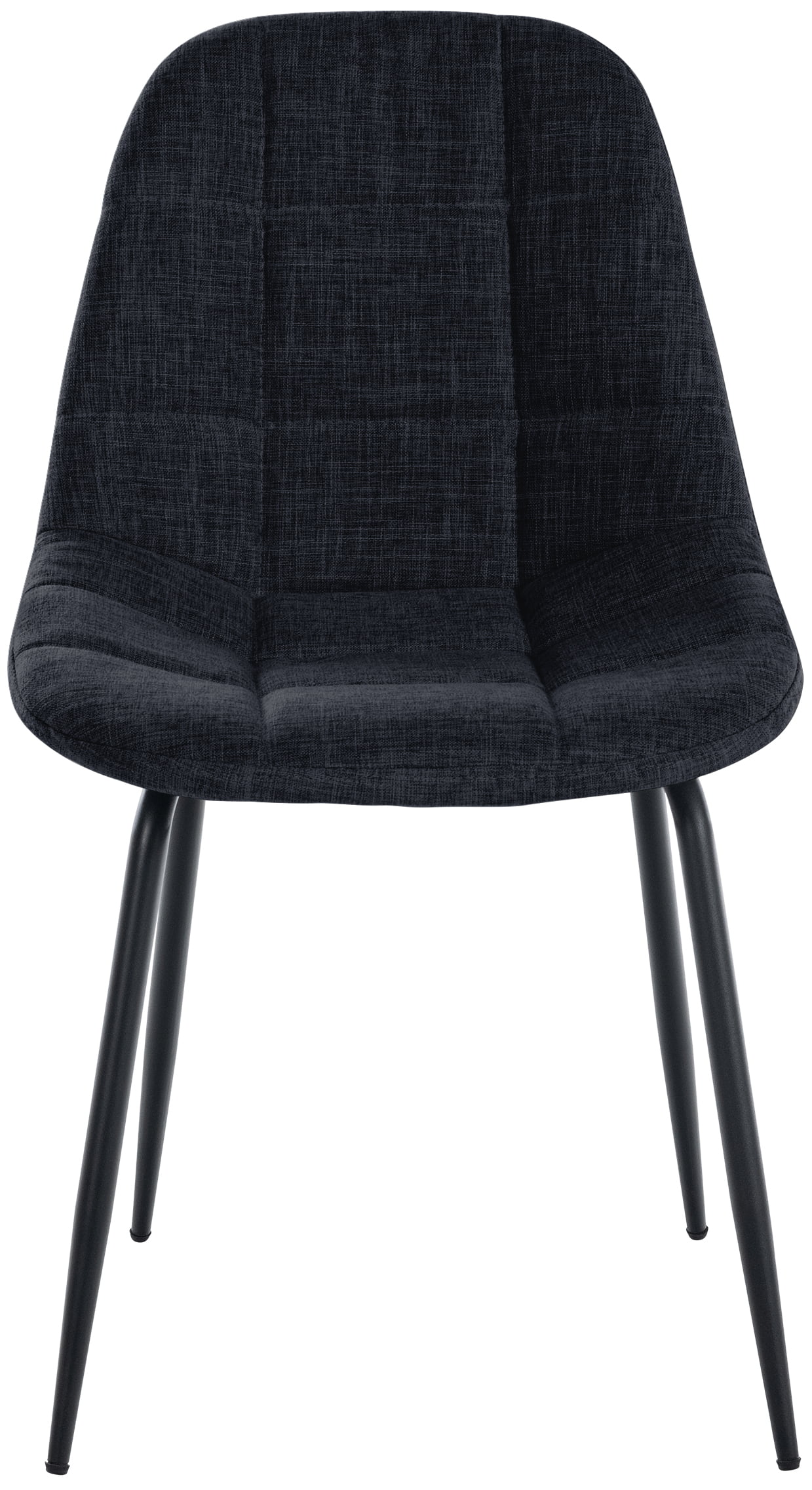 Set de 2 Sillas de comedor Tom en tela o polipiel