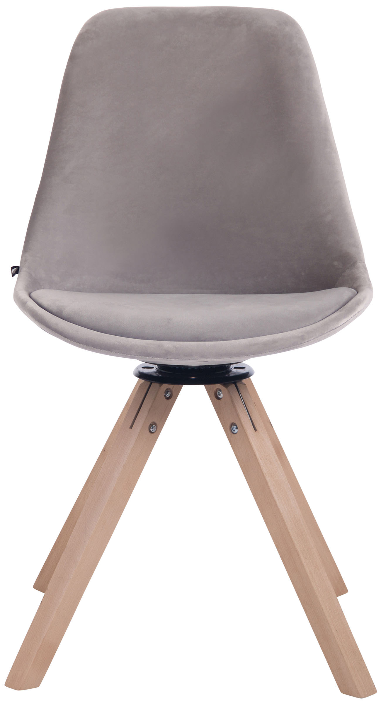 Silla Troyes Square En Terciopelo