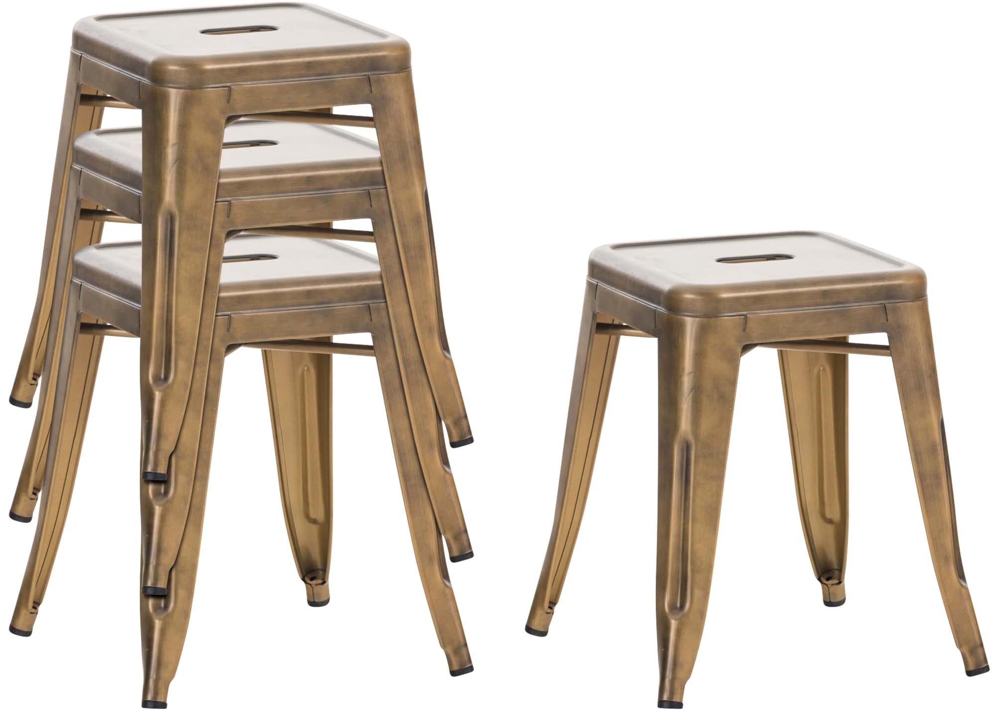 Set De 4 Taburetes Bajos Armin