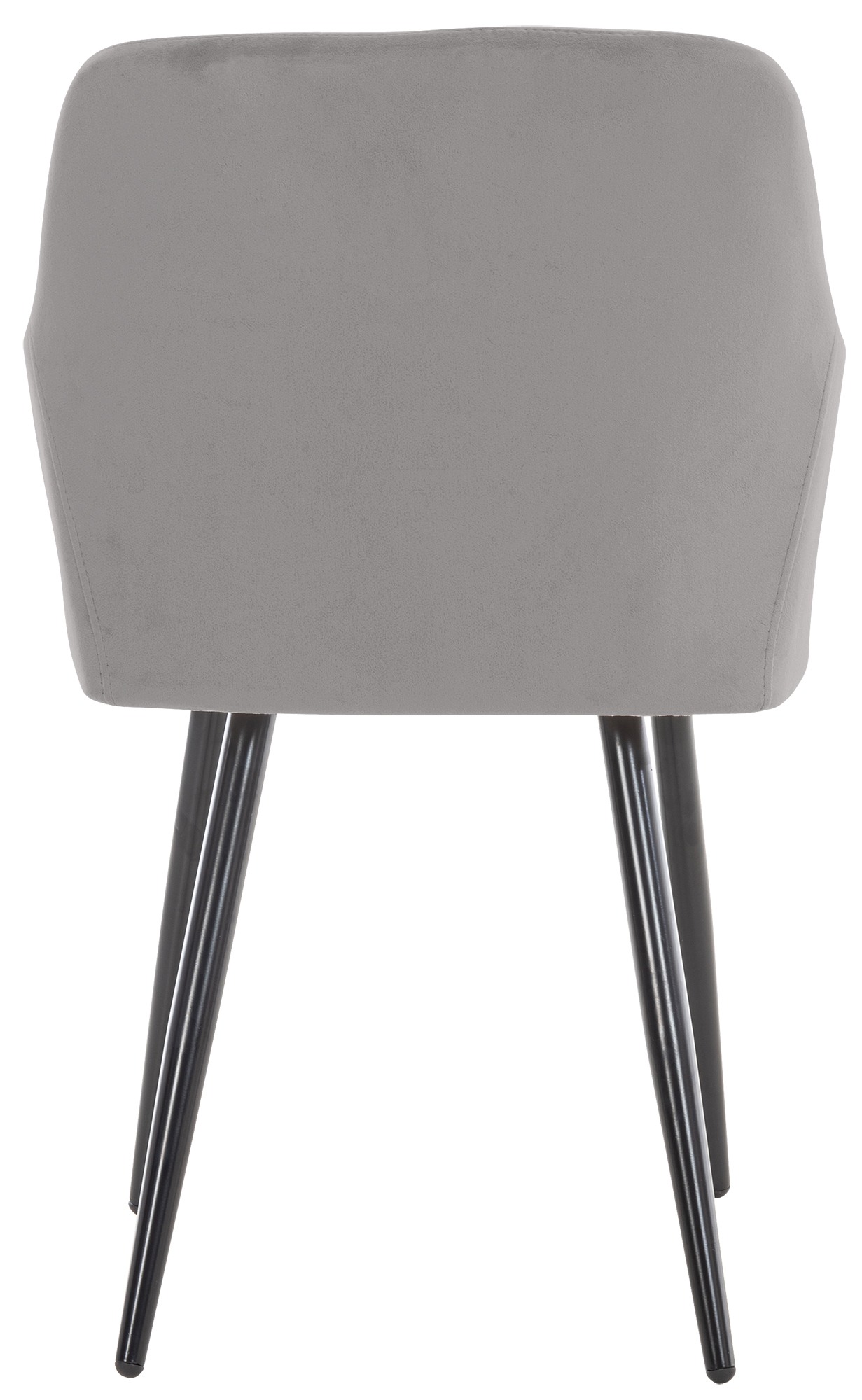 Juego de 4 sillas de comedor Shila en tela o terciopelo