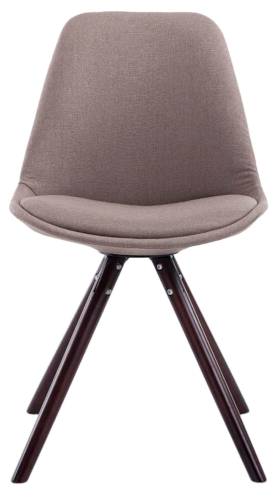 Set de 4 sillas de comedor Toulouse en tela