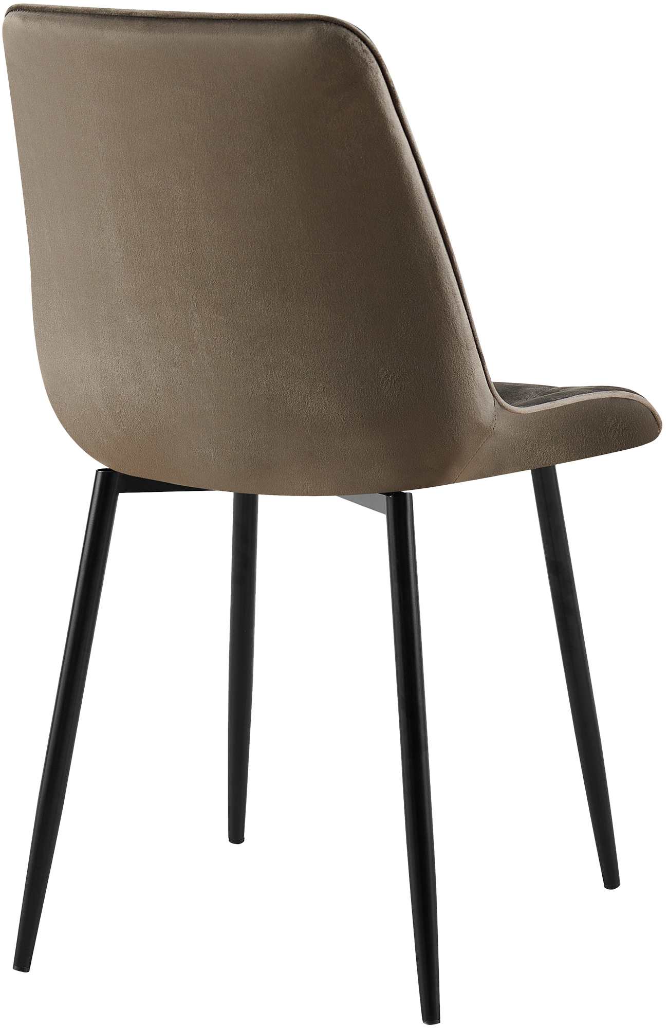 Silla de comedor Gifford con funda de terciopelo