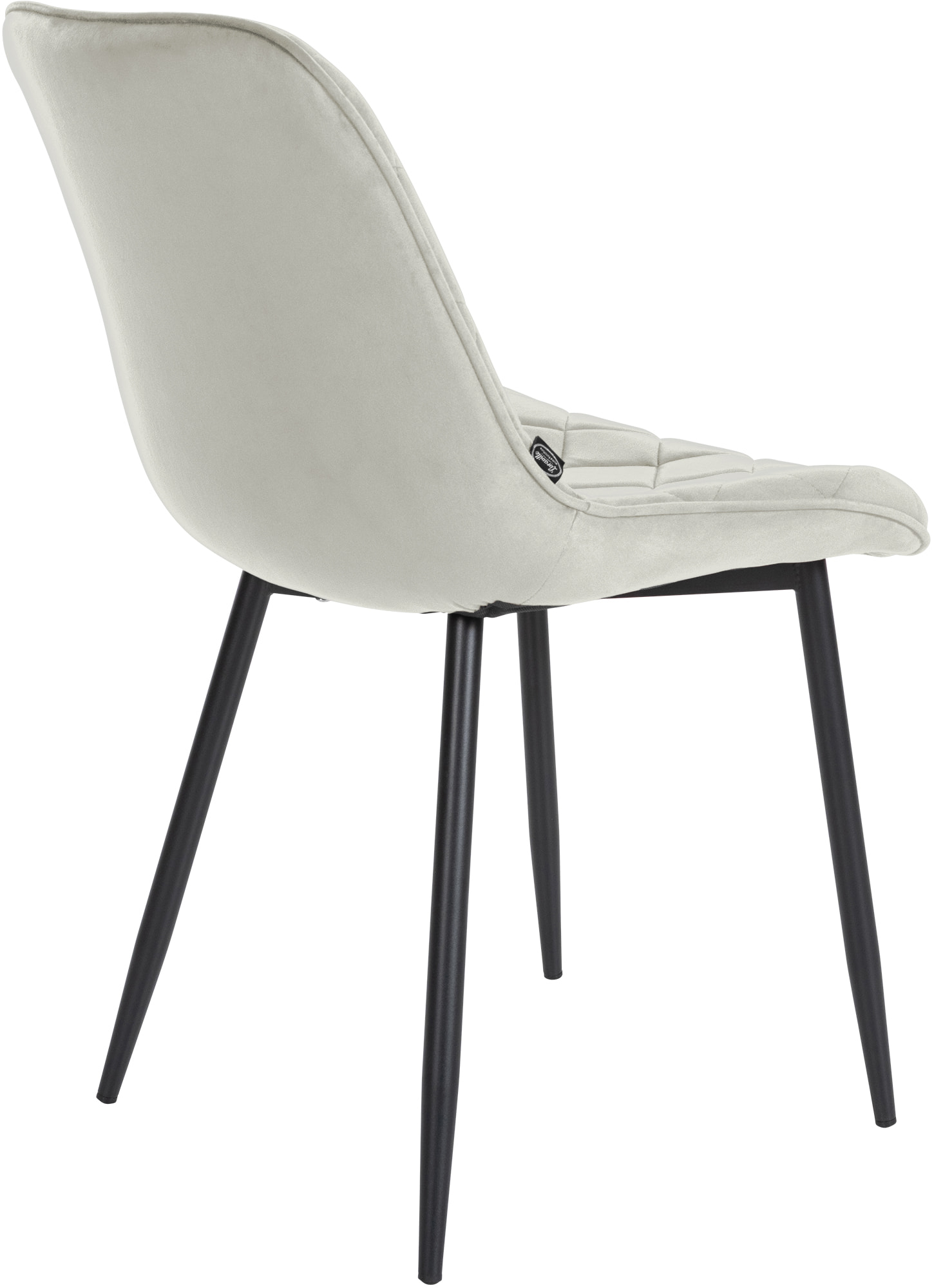 Silla de comedor Springs en terciopelo
