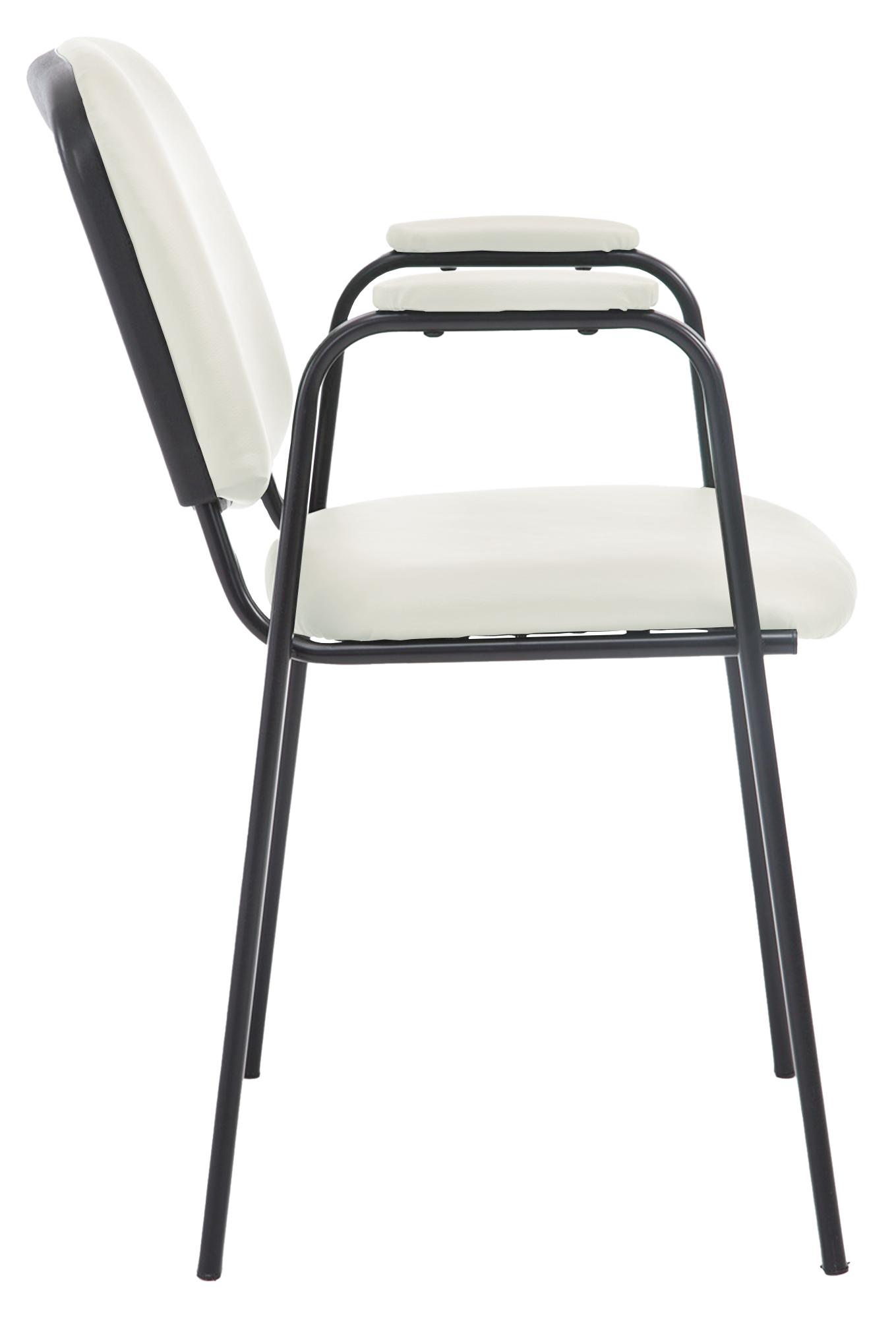 Silla apilable Ken Pro de polipiel