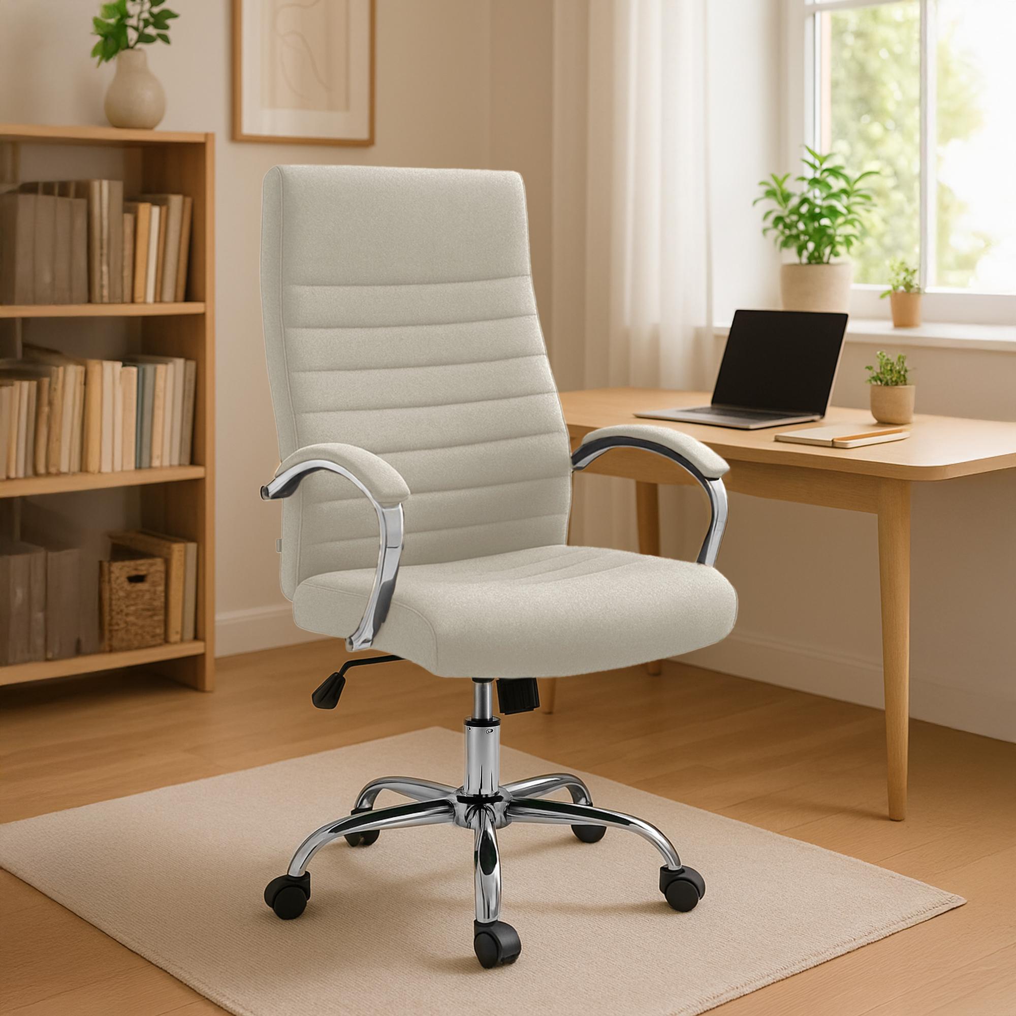 Silla de oficina Valais XL de tela