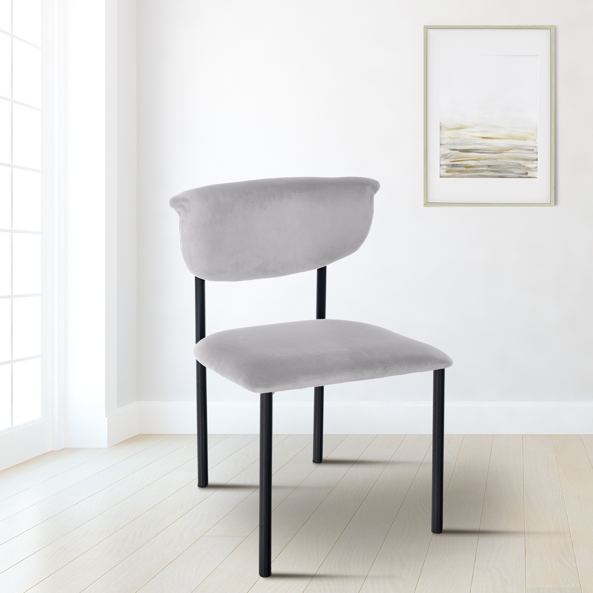 Silla de Comedor Gambell Terciopelo
