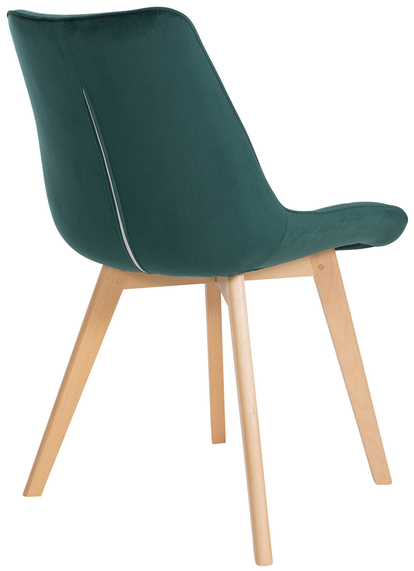 Set de 2 Sillas de comedor Brook en terciopelo