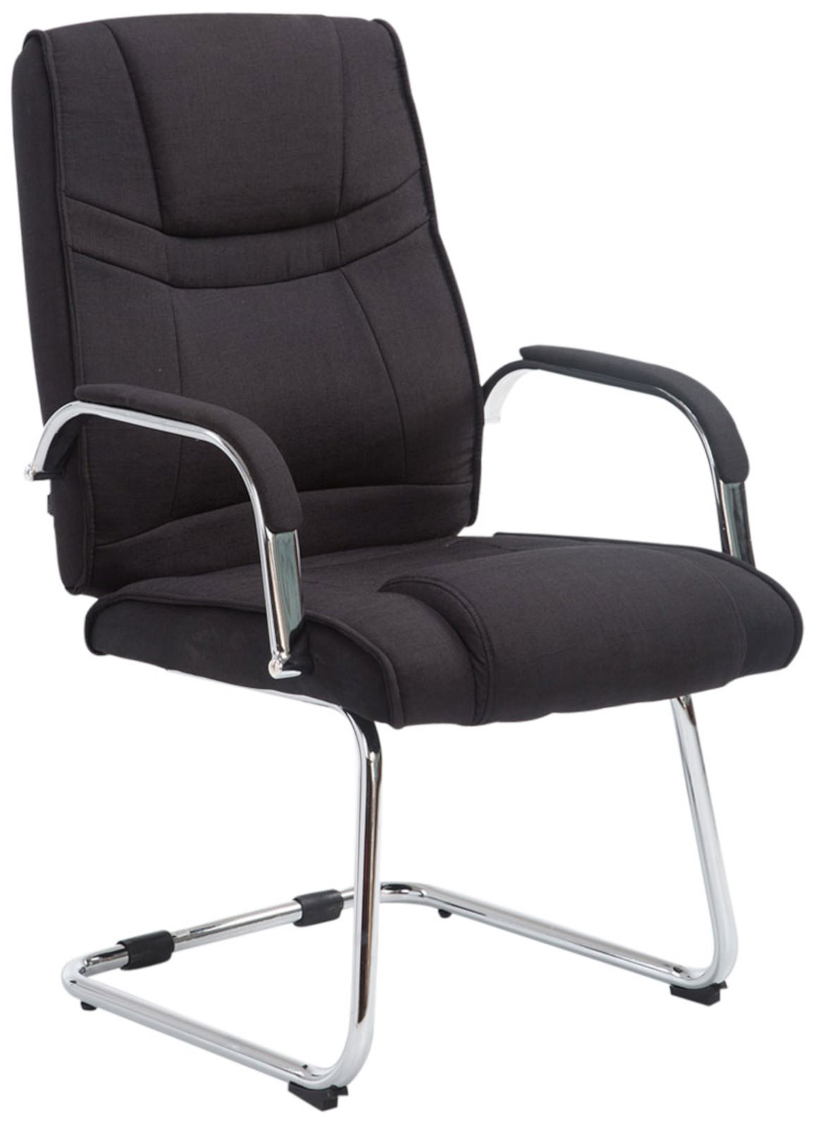 Set de 2 sillas cantilever XXL Attila en tela