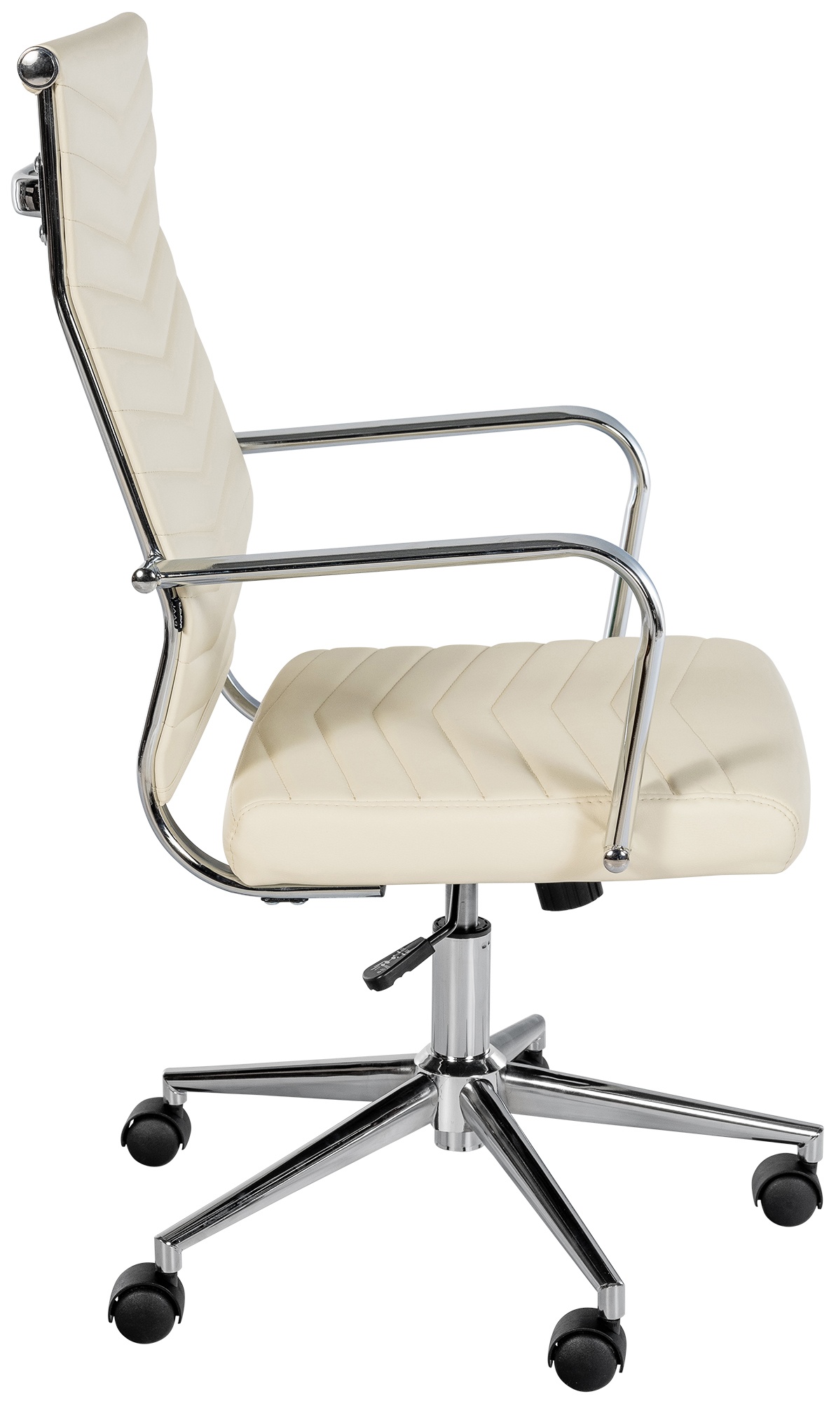 Silla de oficina de piel sintética Canby