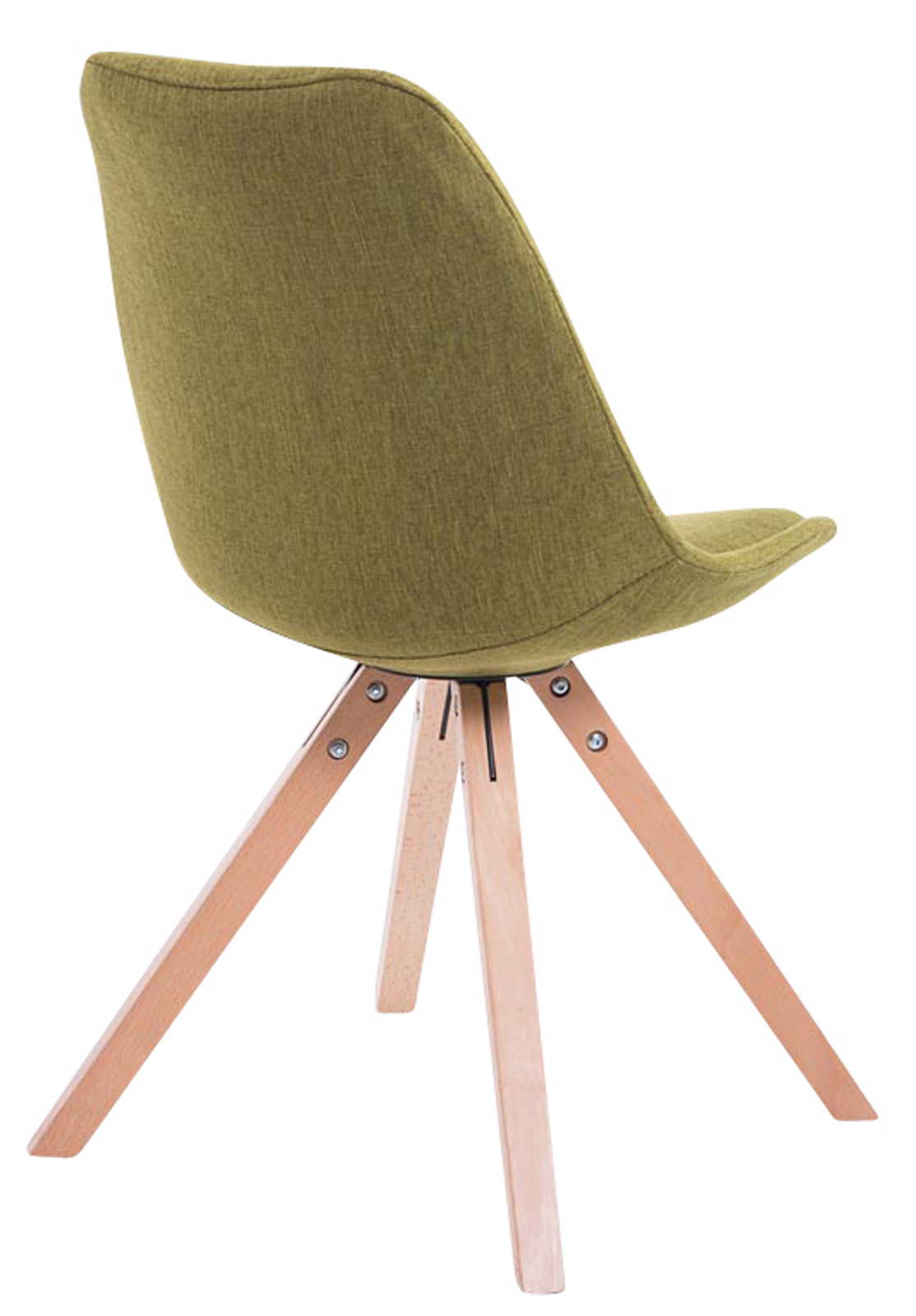 Pack de 4 sillas de comedor Toulouse Square en tela