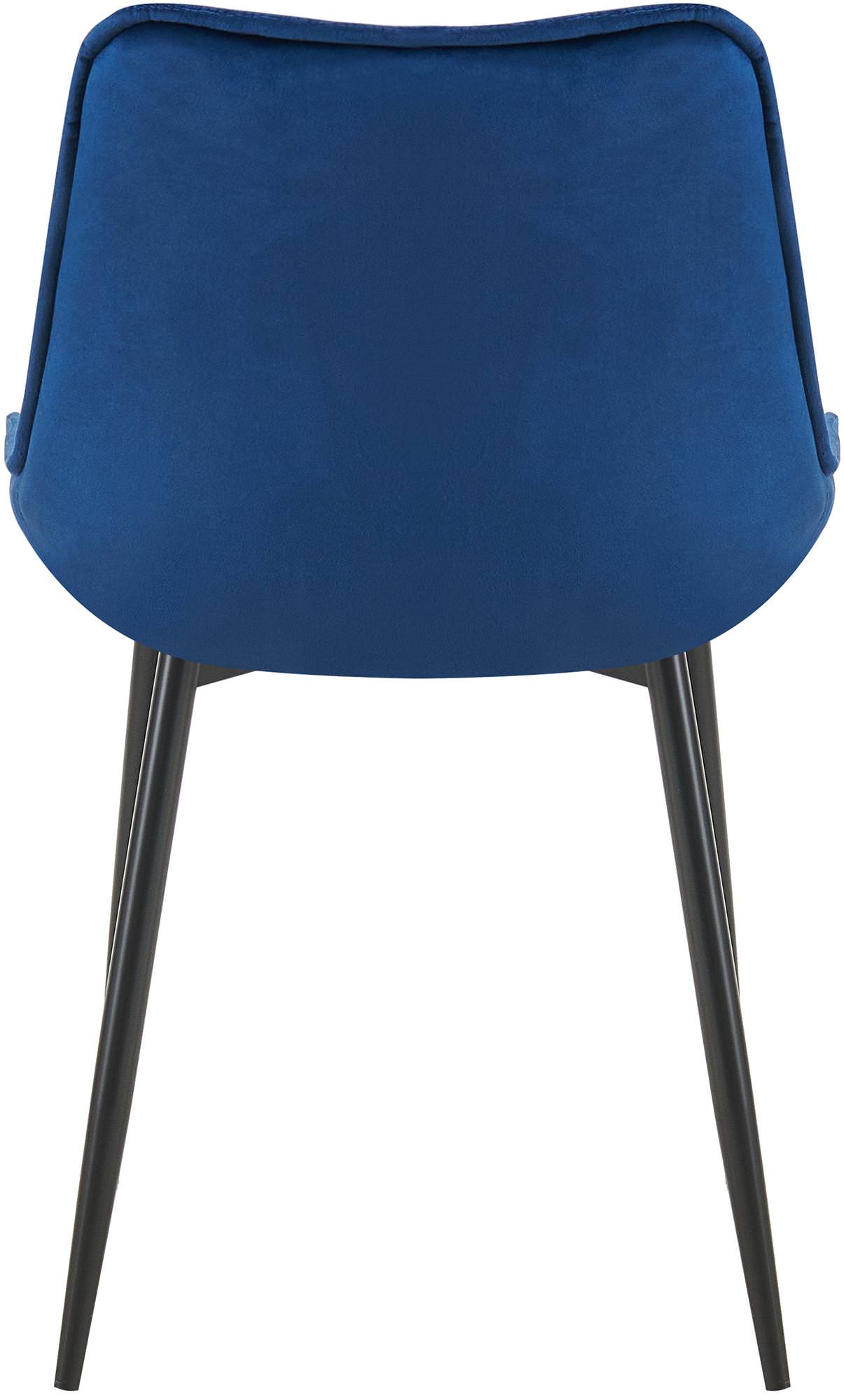 Lote de 2 sillas de comedor Terciopelo Wallace